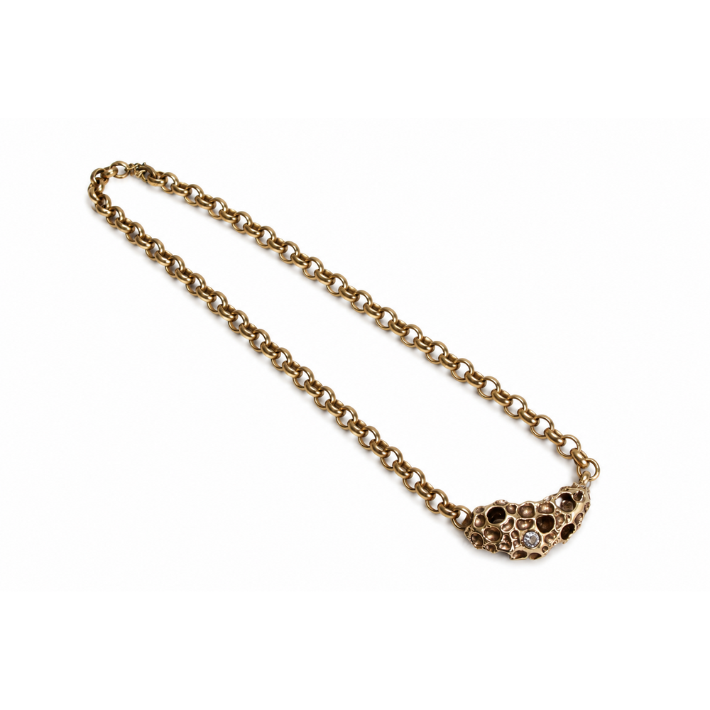 honeycomb necklace