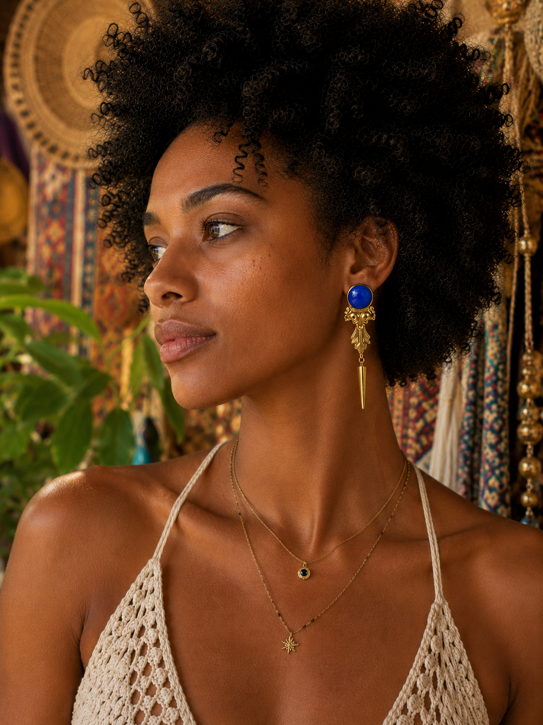 torso earrings