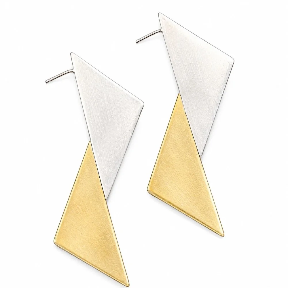 tri-fusion earrings