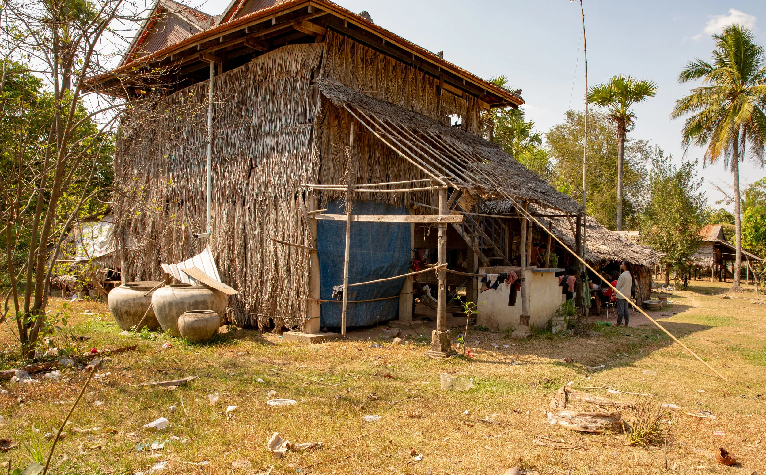 Typical house of a girl who would be sponsored