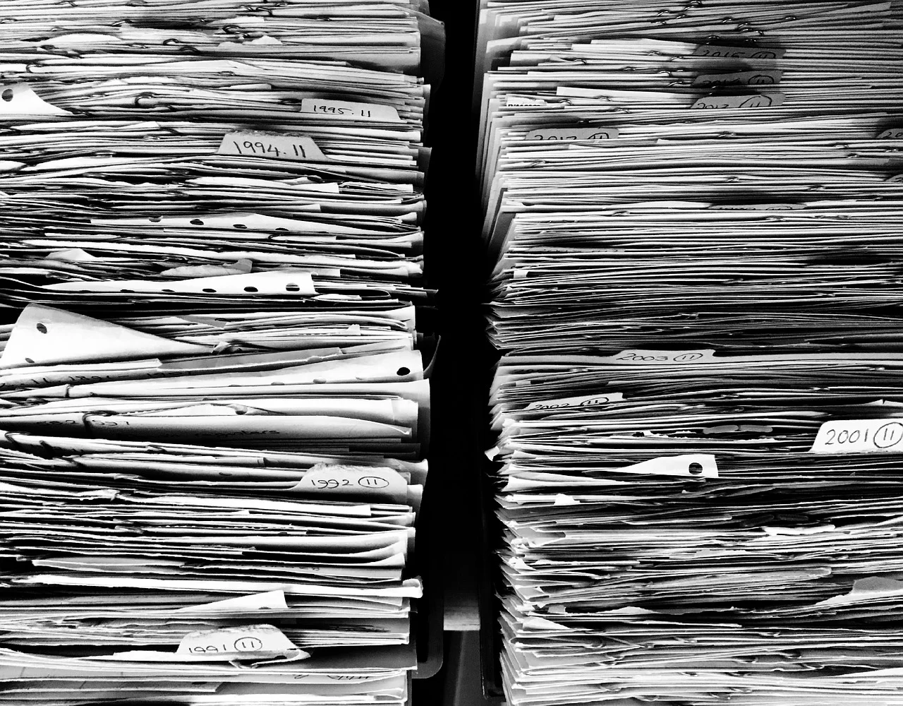 How I imagine records at the City of Portland get stored.