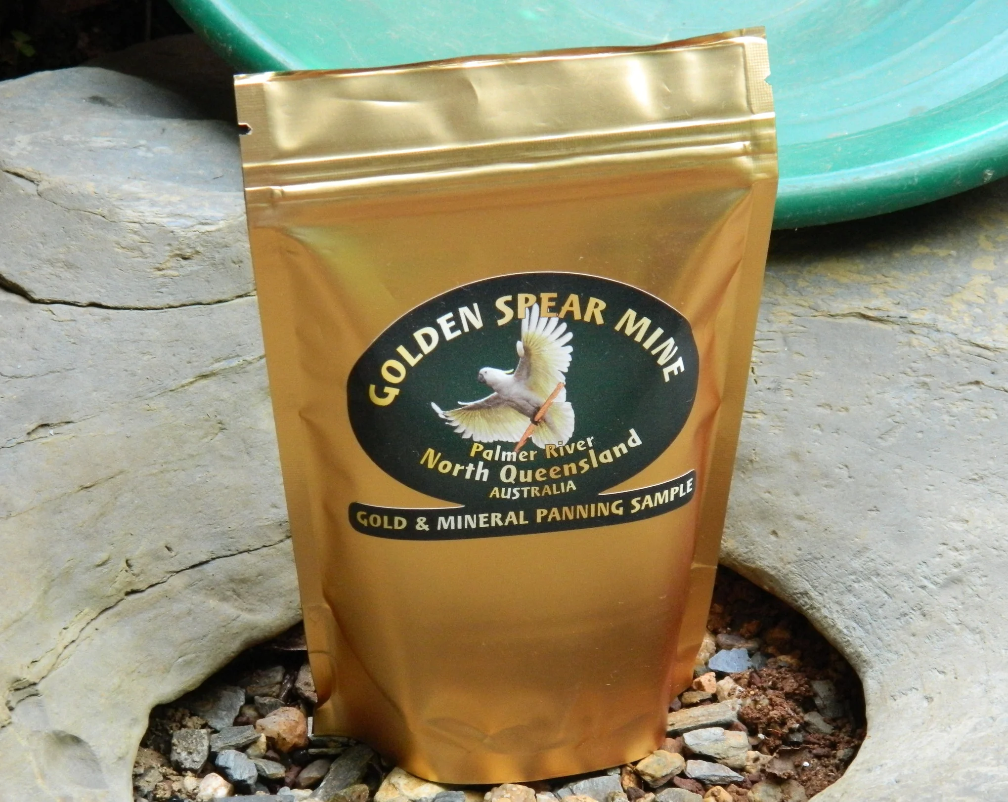 Gold and Mineral Panning sample