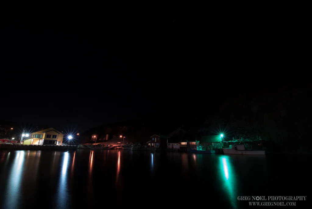 For comparison here is the foreground before processing. Still quite dark as I didnt want to risk blowig out the lights. Fortunately the Dynamic range of the D750 allows you to recover a lot of detail in the shadows by increasong the exposure in post. 