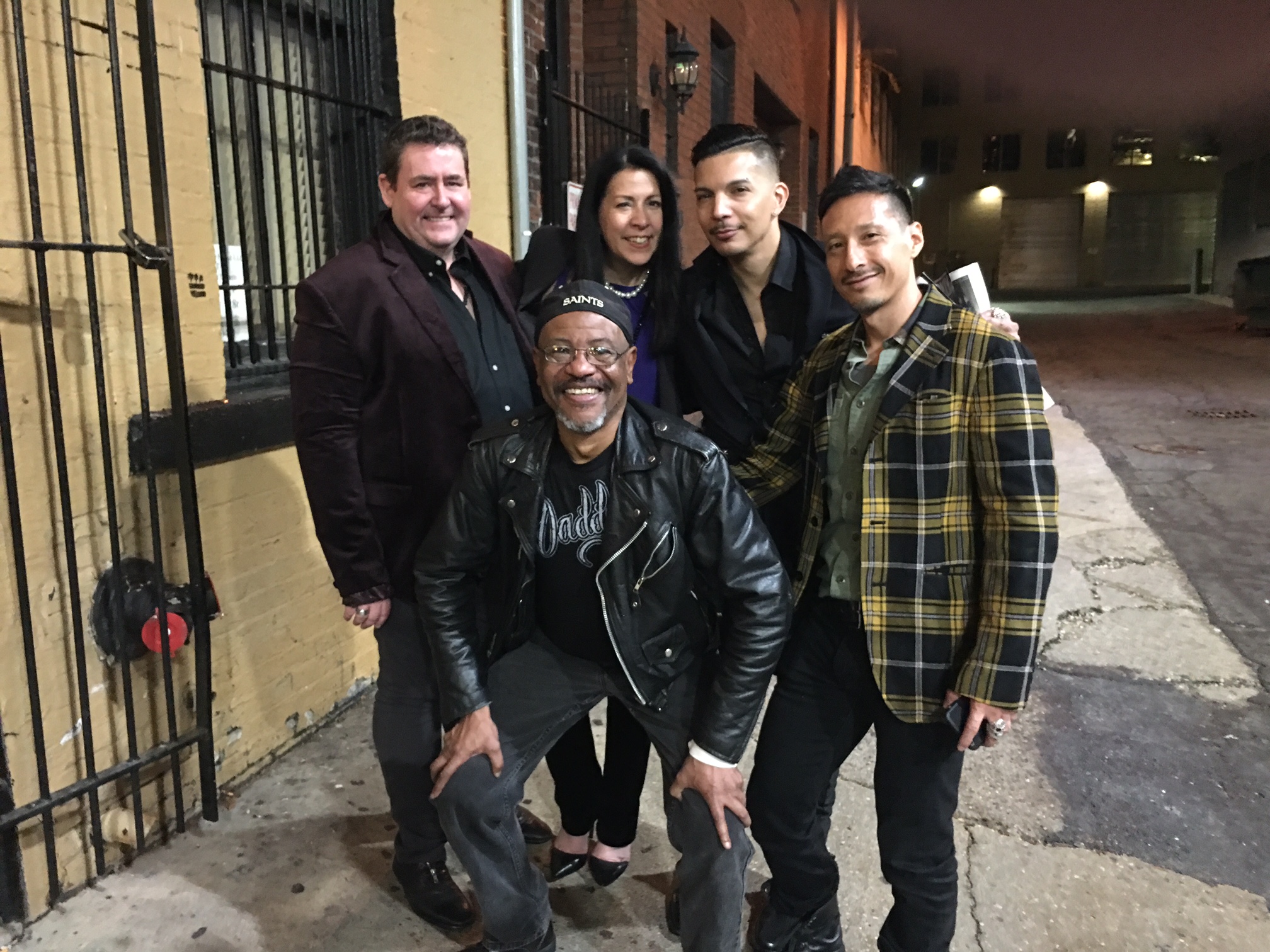 Frank, Vivian, Steve V. Rodriguez and Ep. 6 Special Guest, Rico Noguchi in DC with new Friend.
