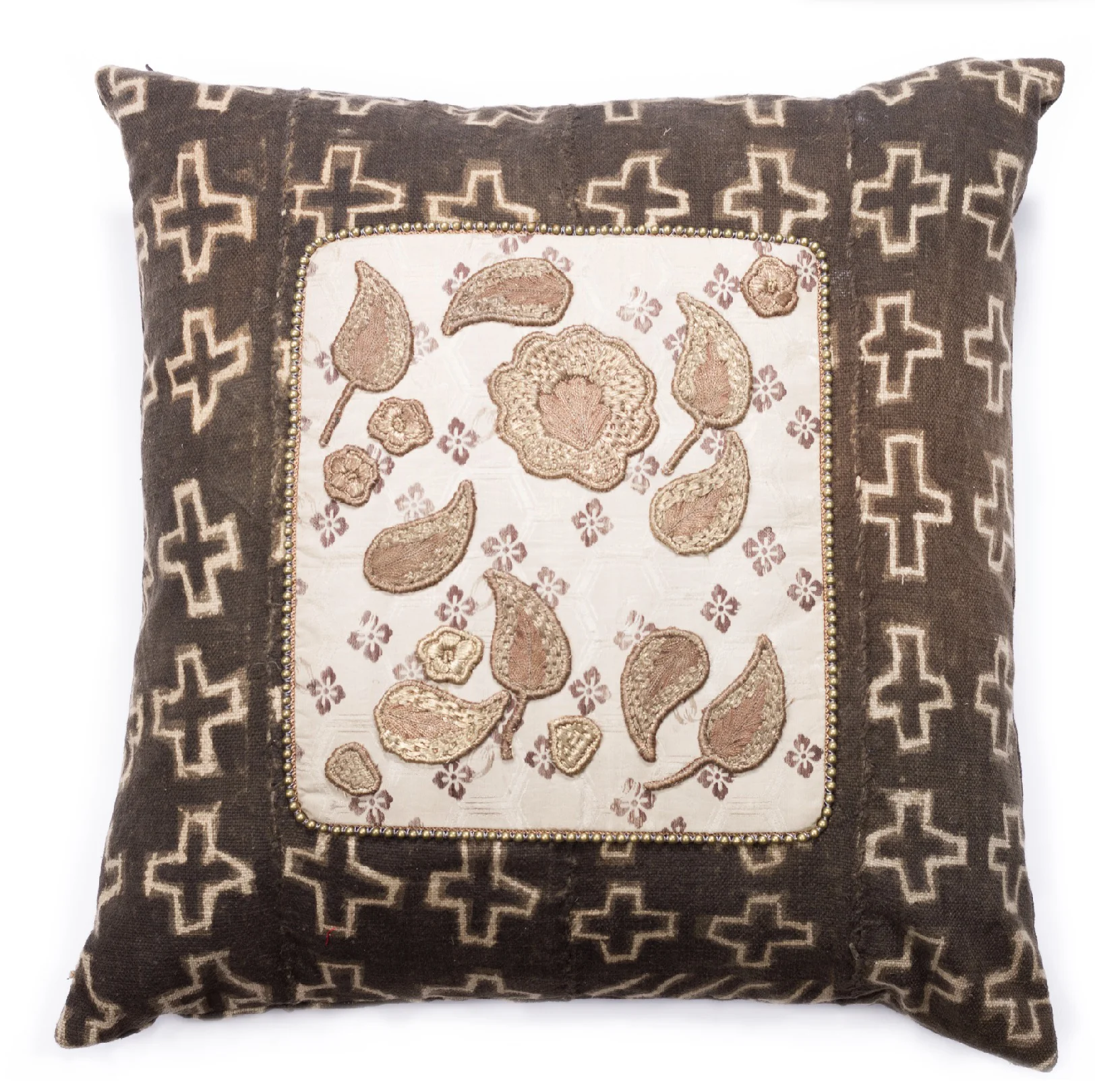 Antique kuba with antique gold embroidery 