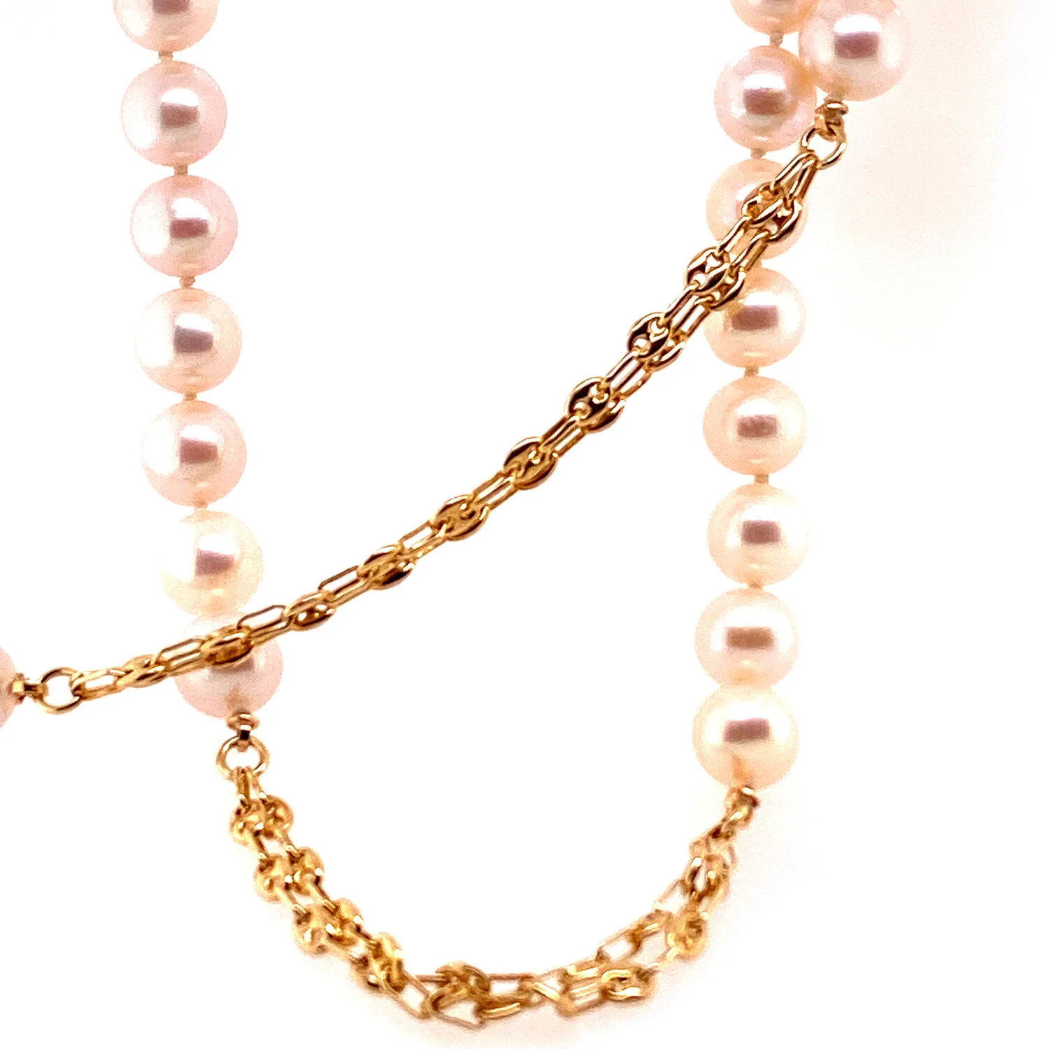 Pearl Station Necklace