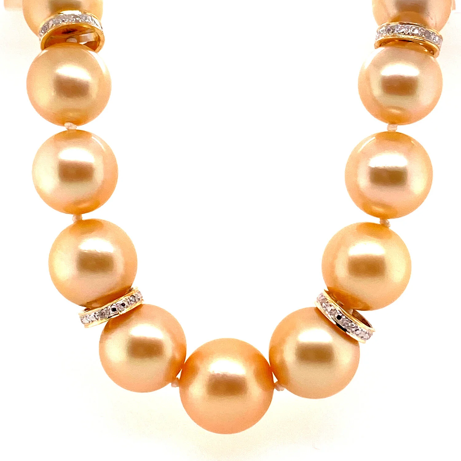 Golden South Sea Pearl Necklace