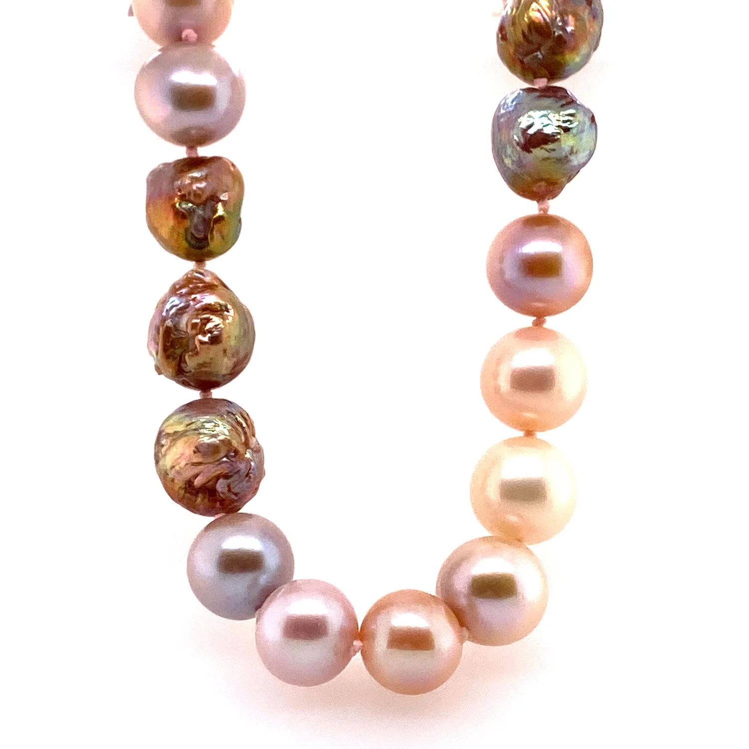 Pink FW Pearl Necklace