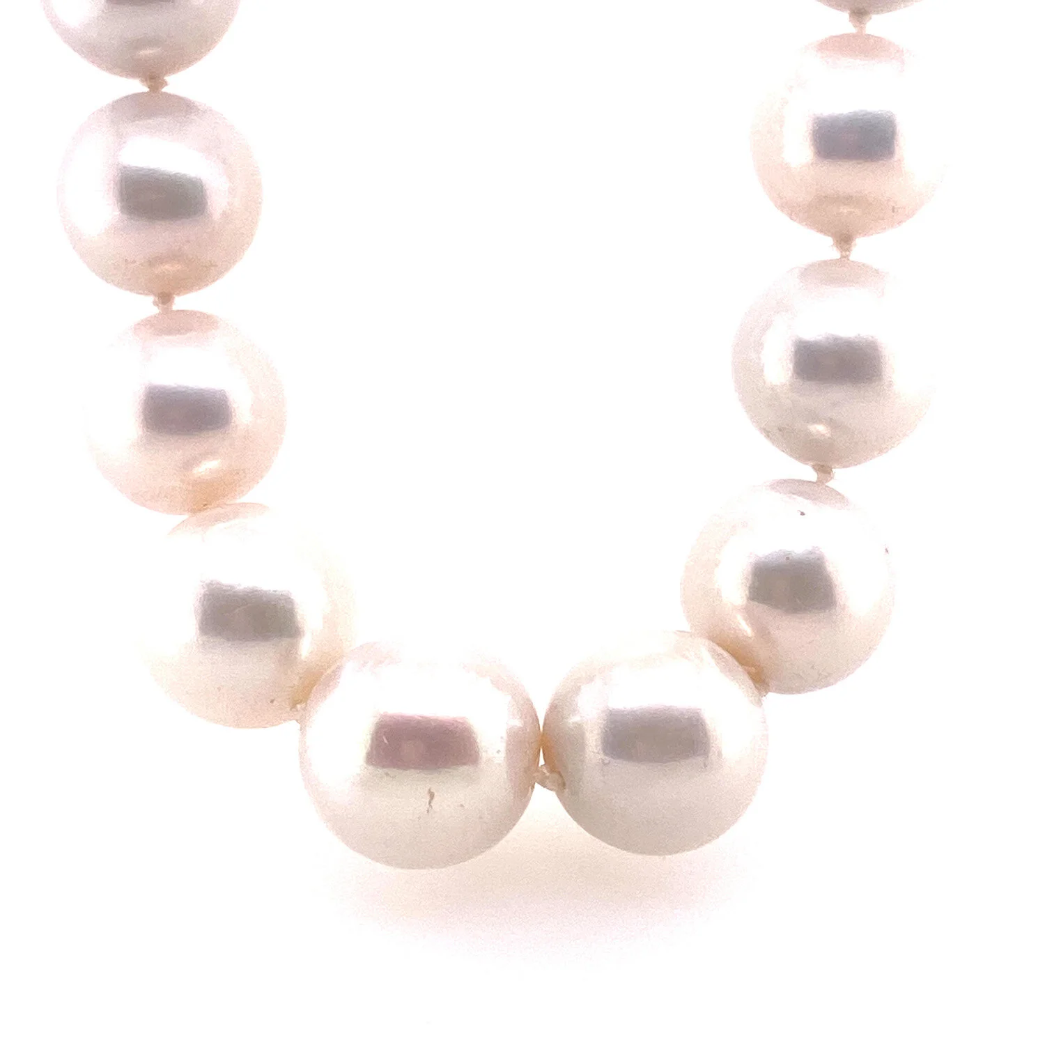 White 11-13mm FW Pearl Necklace