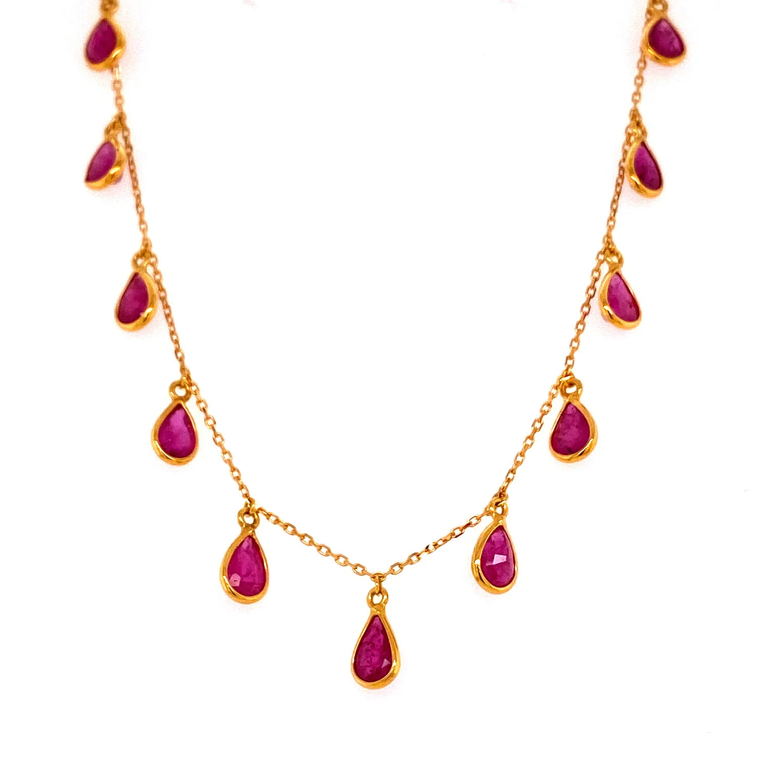 Tresor Ruby Drop Necklace