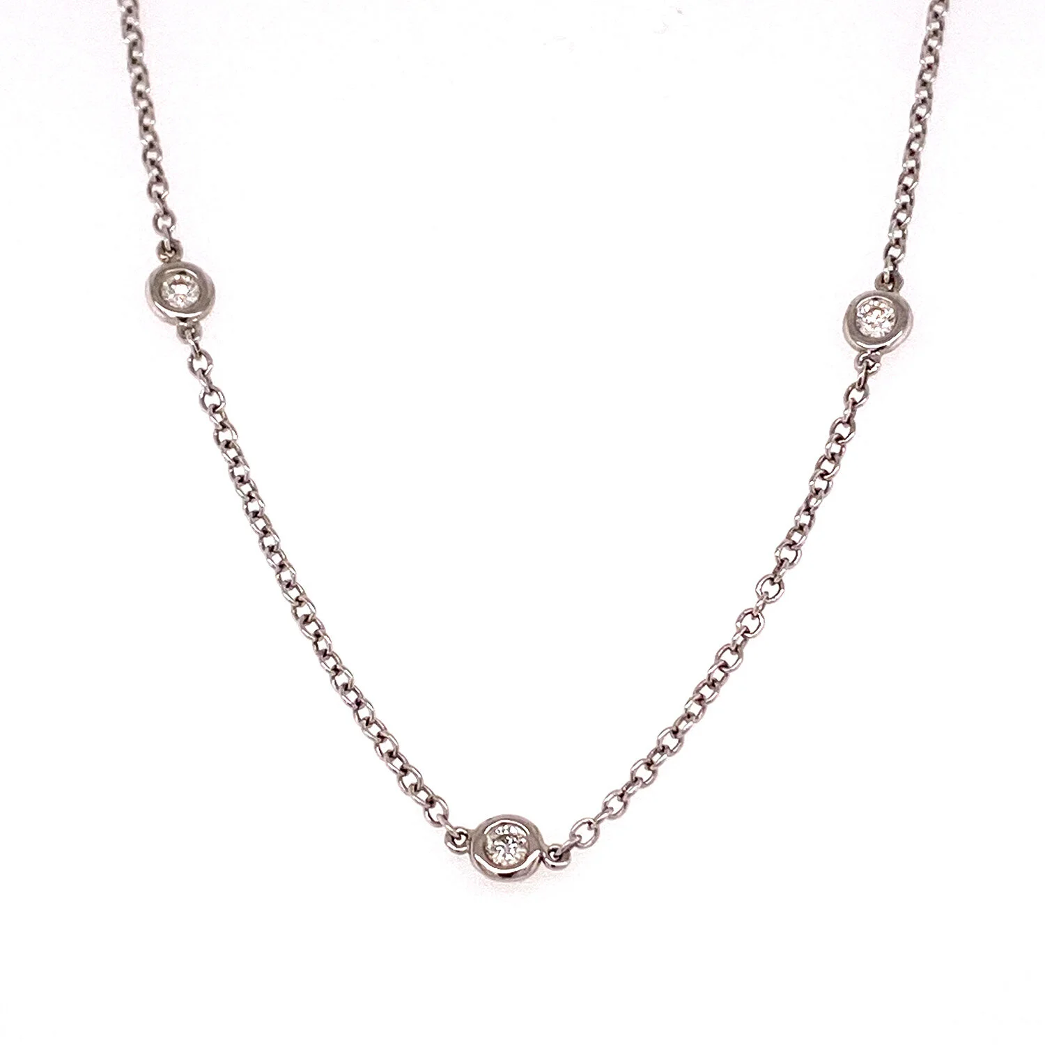 Diamonds By The Yard Necklace 0.45cttw