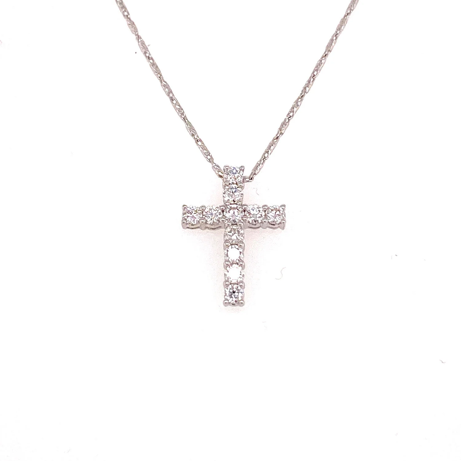 Diamond Cross Pendant