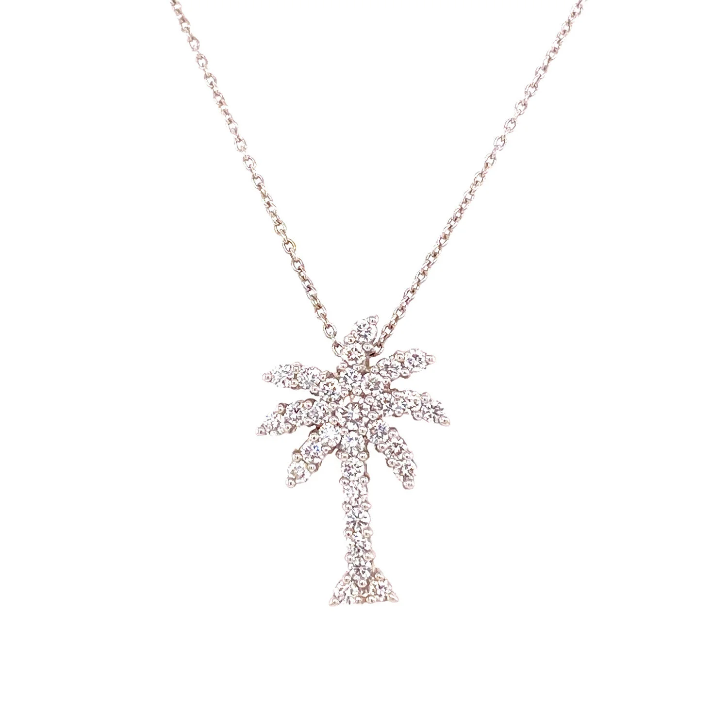 Roberto Coin Diamond Palm Tree Pendant