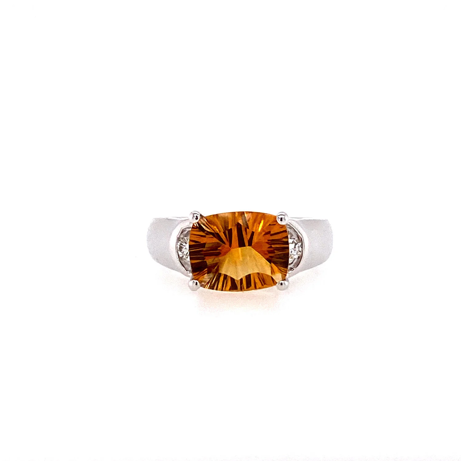 Starburst Citrine Ring