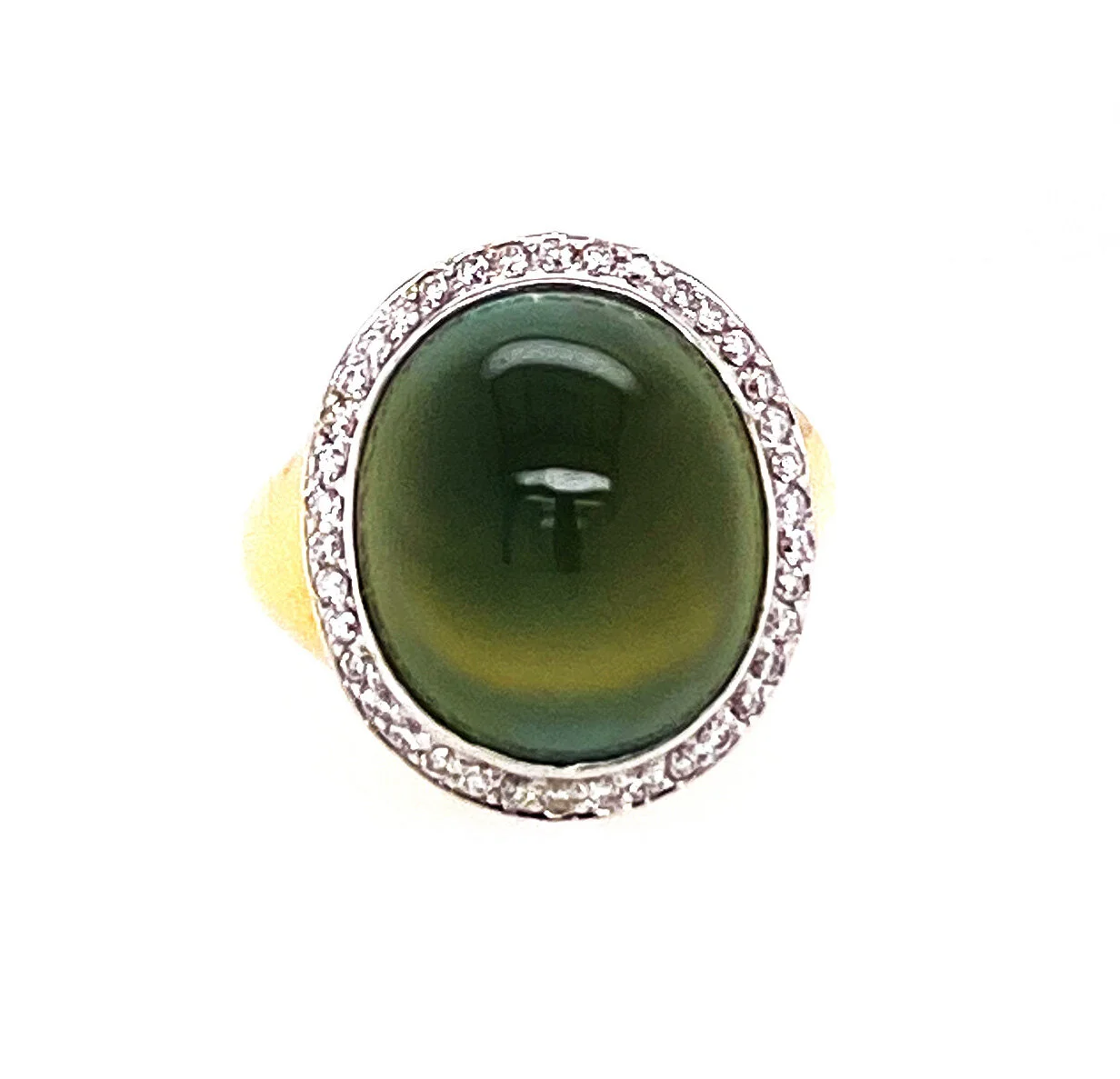 Spark Prenite and Diamond Ring