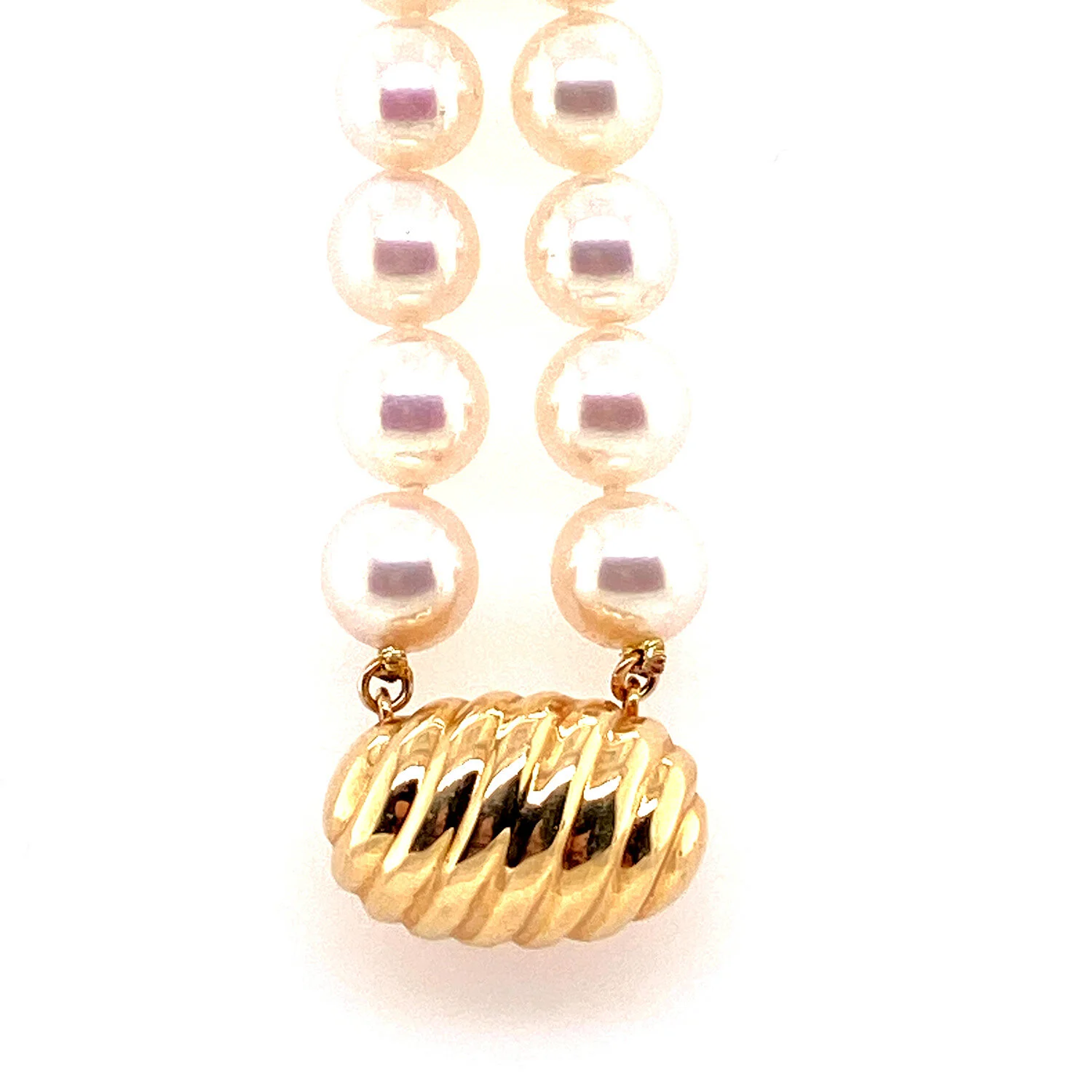 Double Strand Akoya Pearl Bracelet