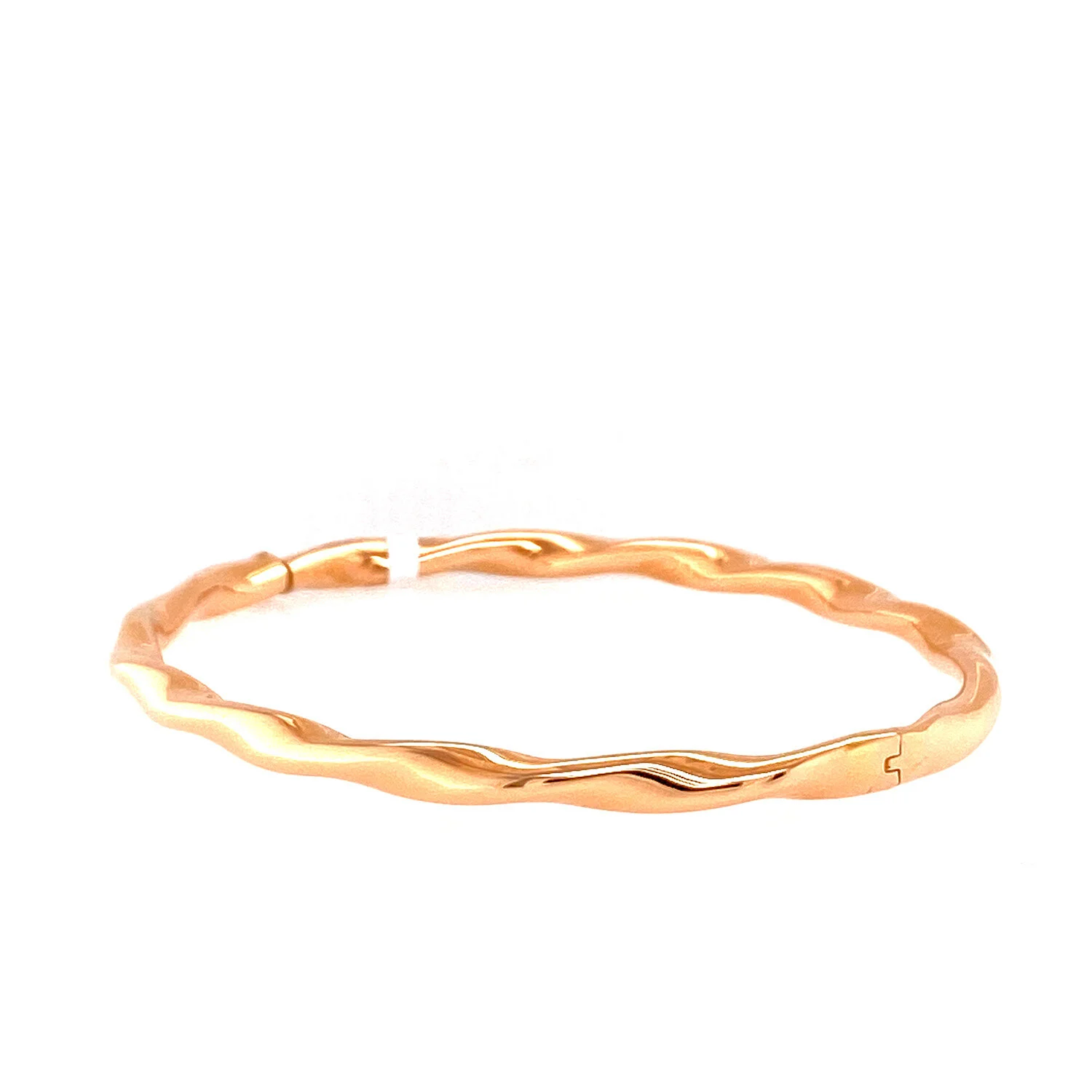 Twist Tube Bangle (Rose)