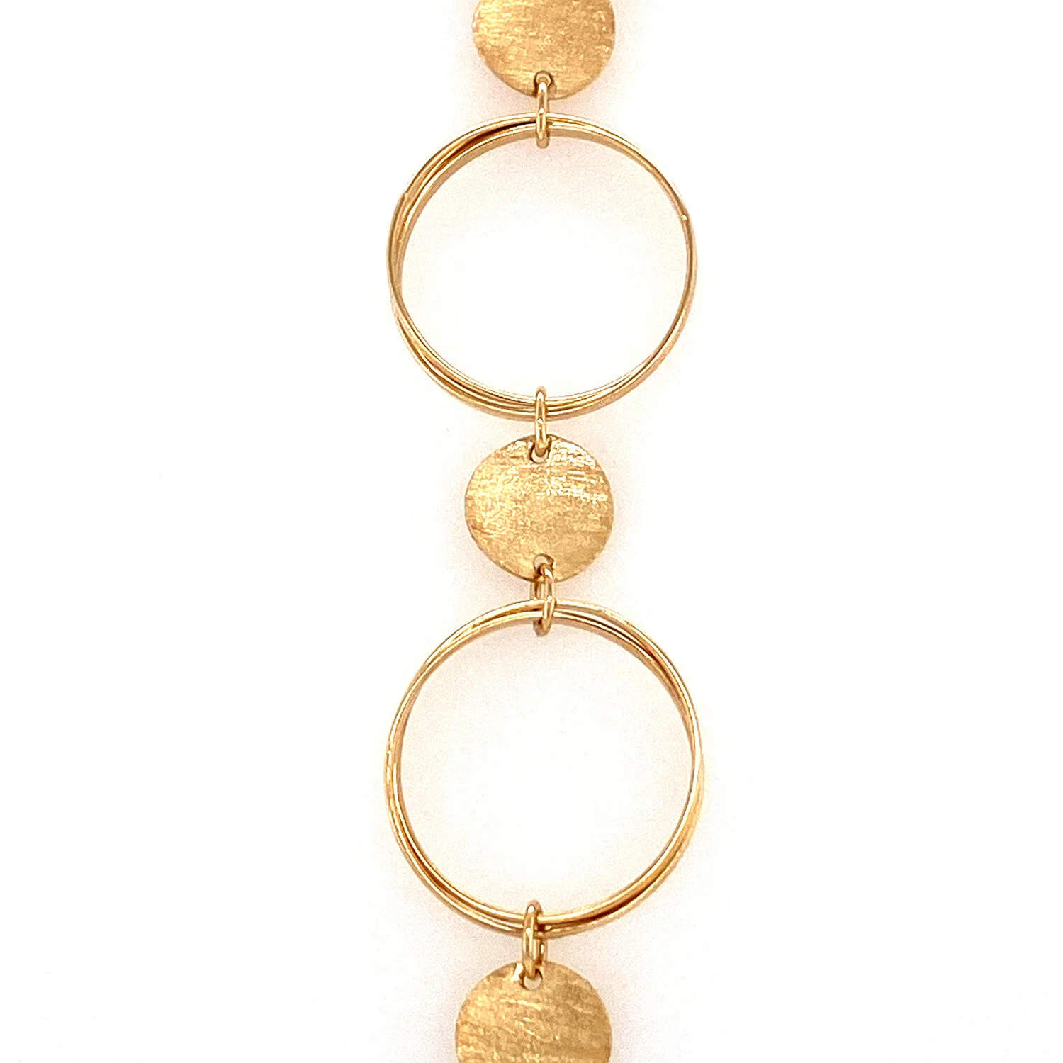 Open Circle Link Bracelet