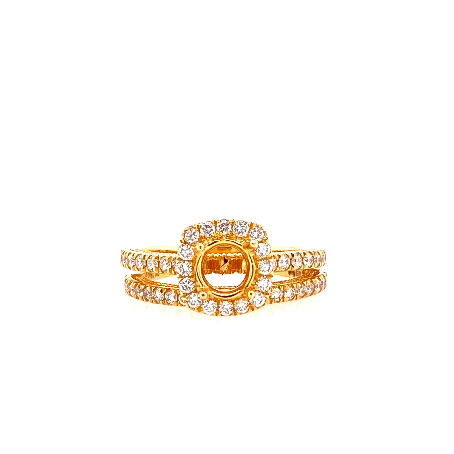 18K White Gold Diamond Remount Wedding Set