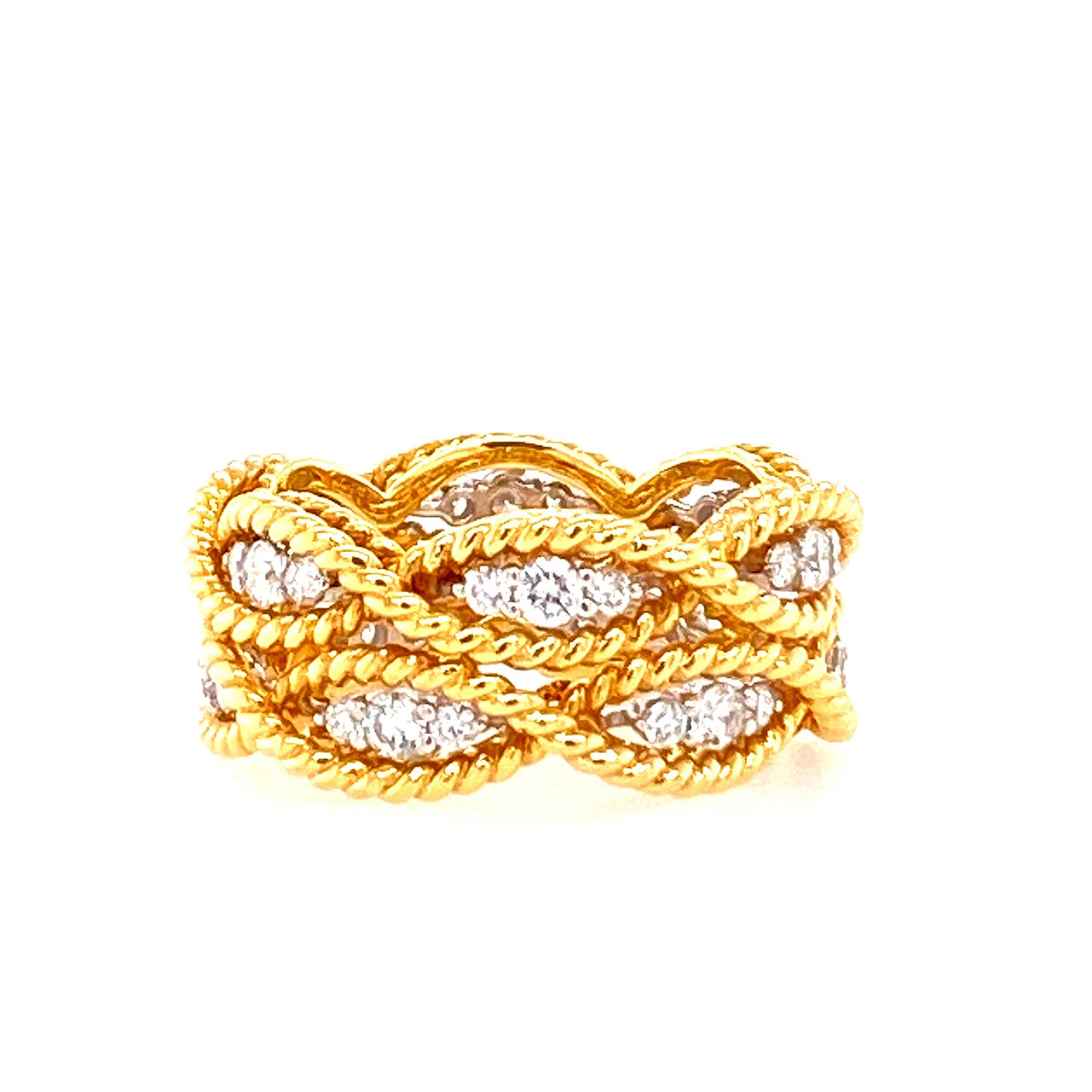 Roberto Coin Barocco Diamond Band