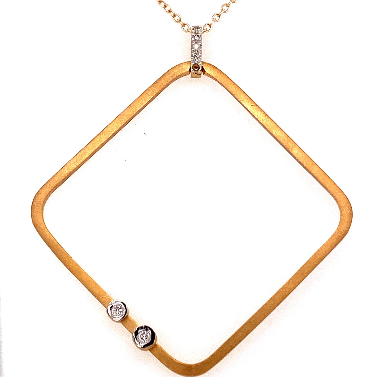 I Reiss Hammered Diamond Band