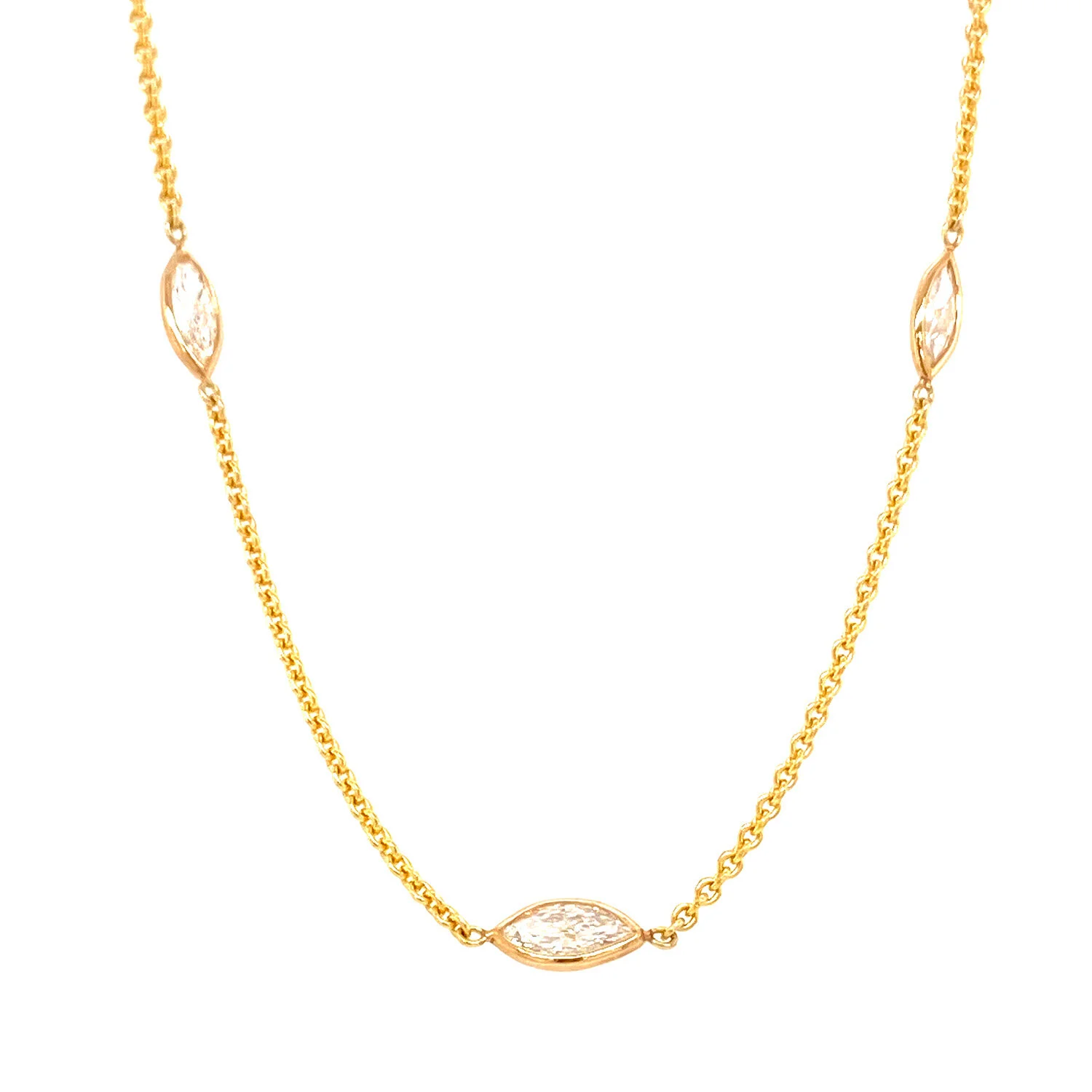 Diamond By The Yard Necklace (1.50 cttw)