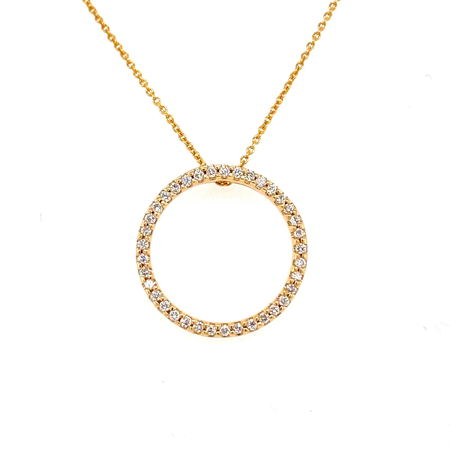 Roberto Coin Circle Of Life Diamond Pendant
