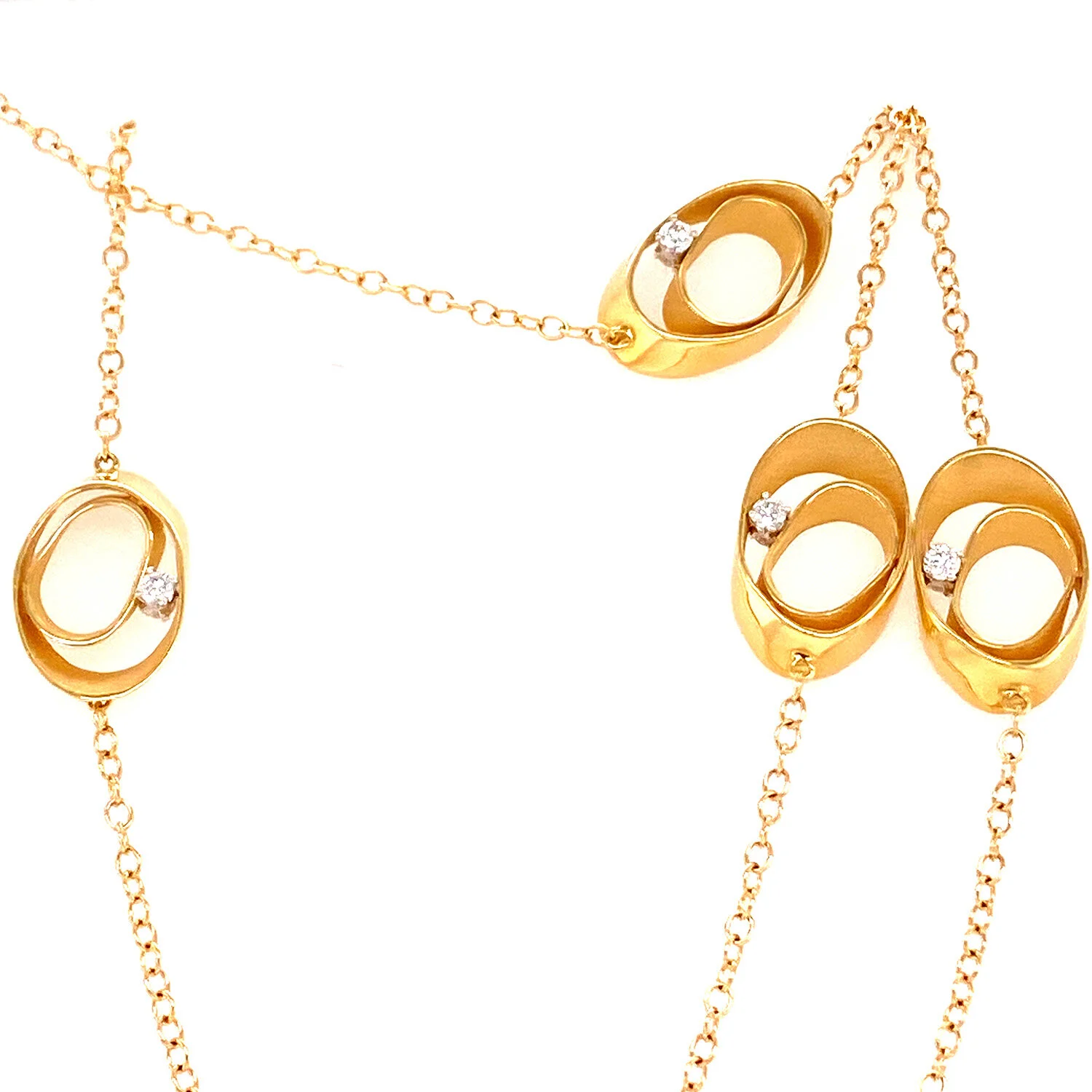 AnnaMaria Cammilli Dune Diamond Necklace