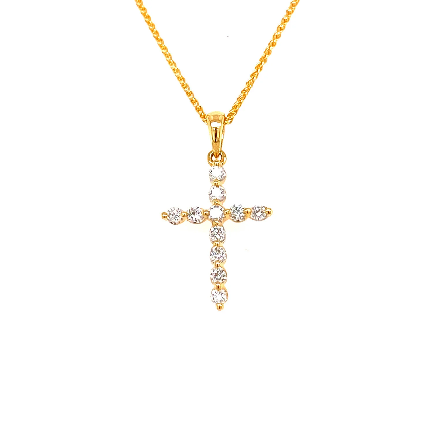 Diamond Cross Pendant