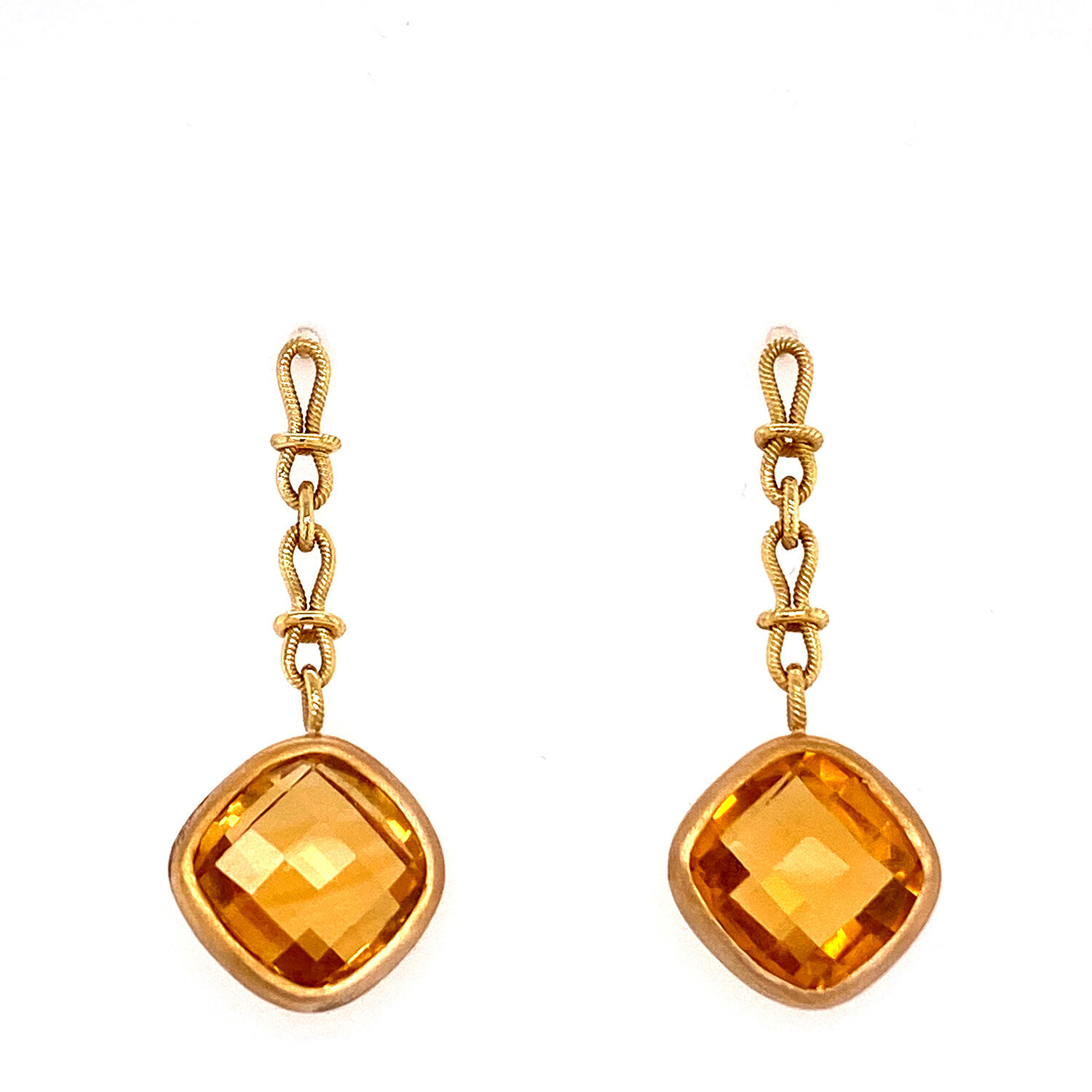 Citrine Drop Earrings