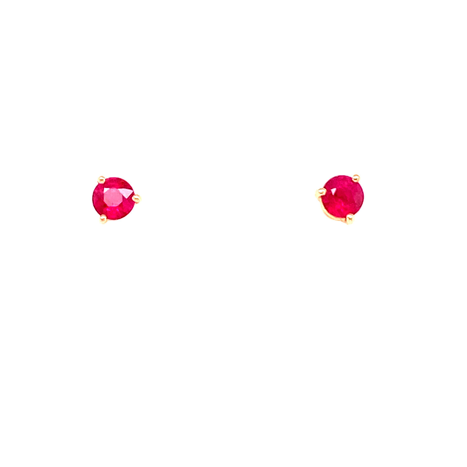 Ruby Stud Earrings