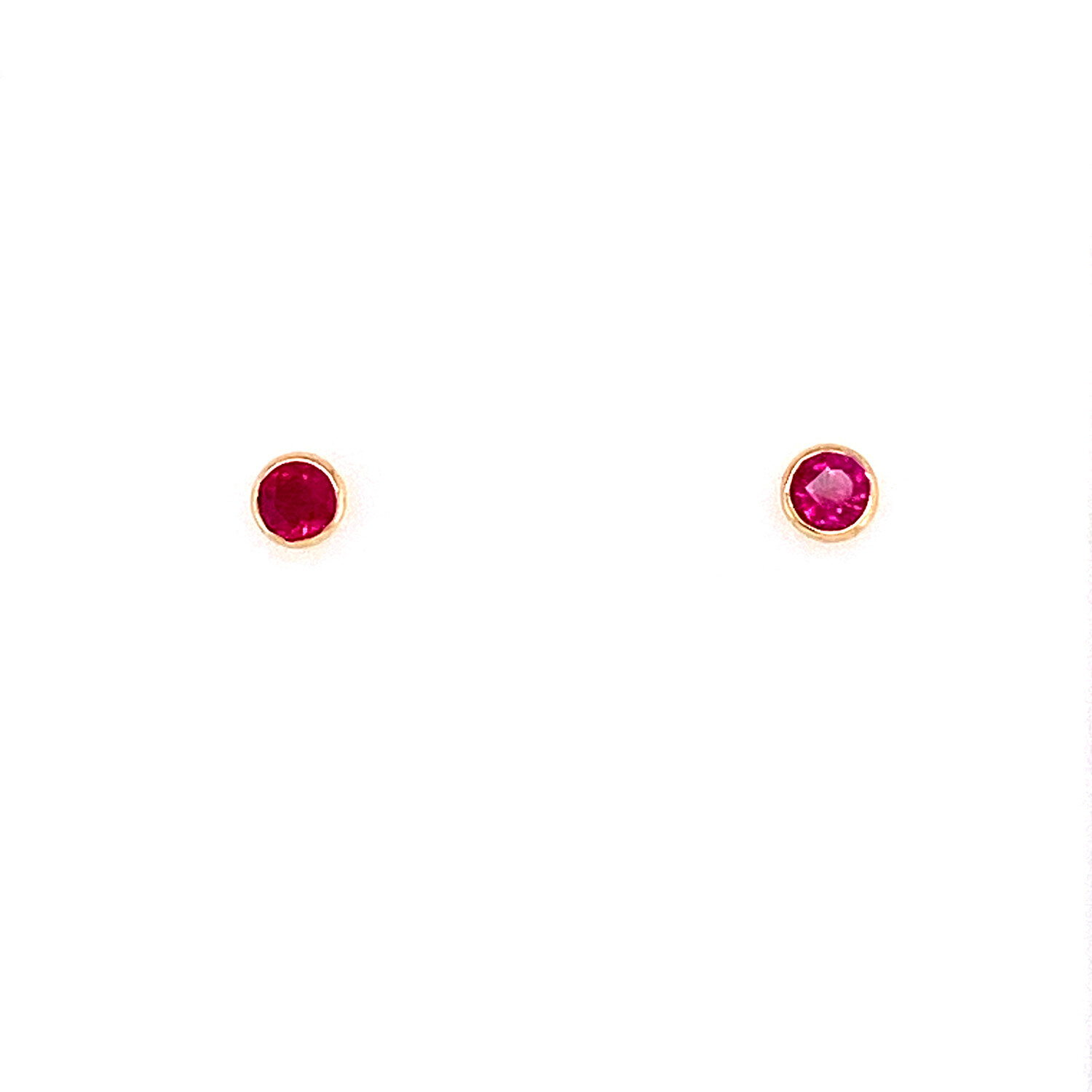 Ruby Stud Earrings