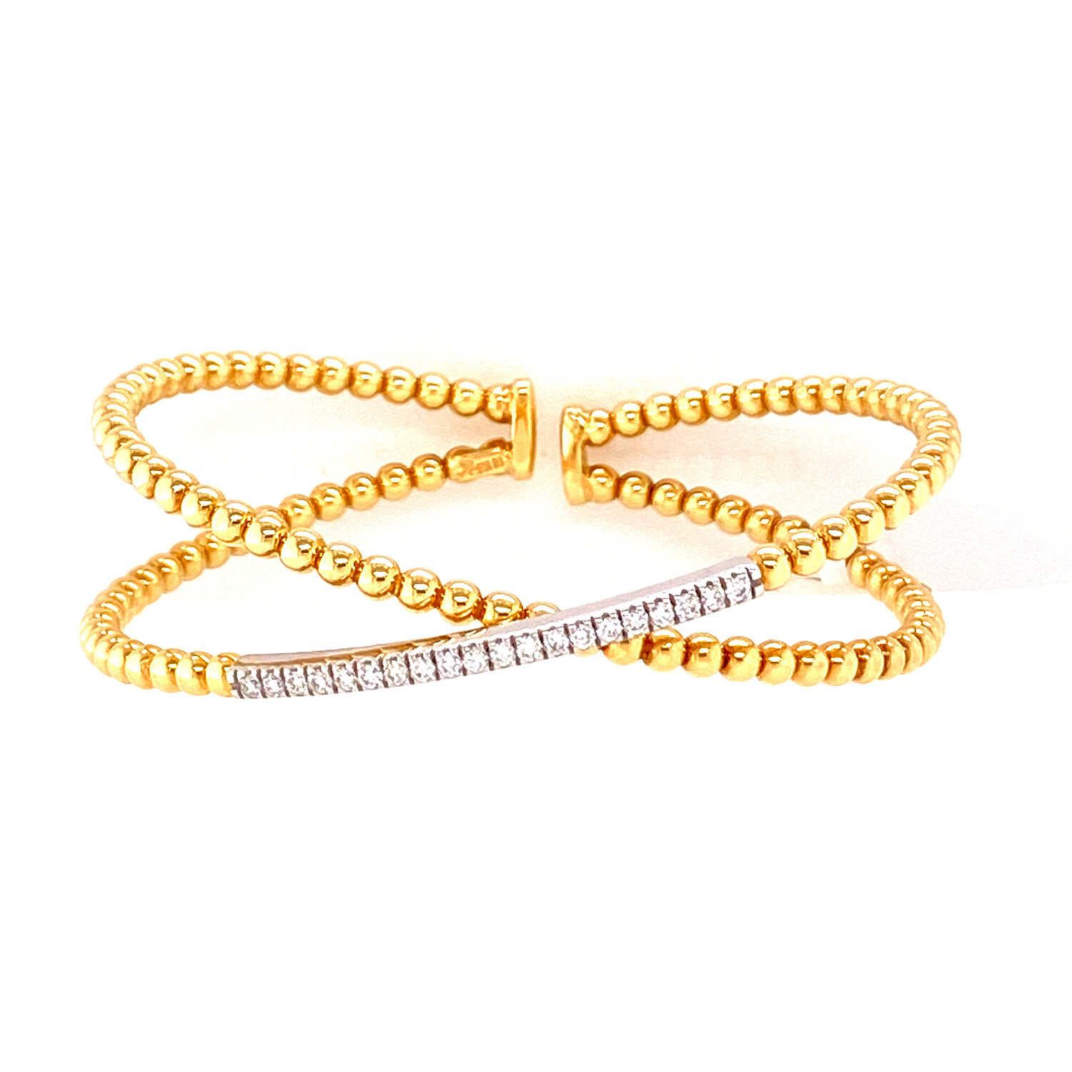 Diamond Criss Cross Cuff