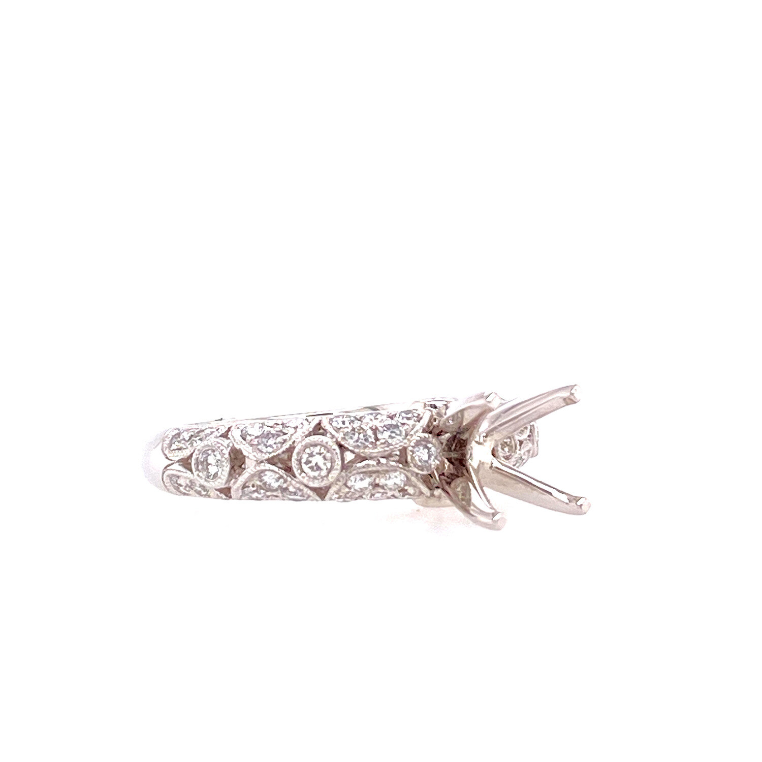 Pierced Diamond Remount