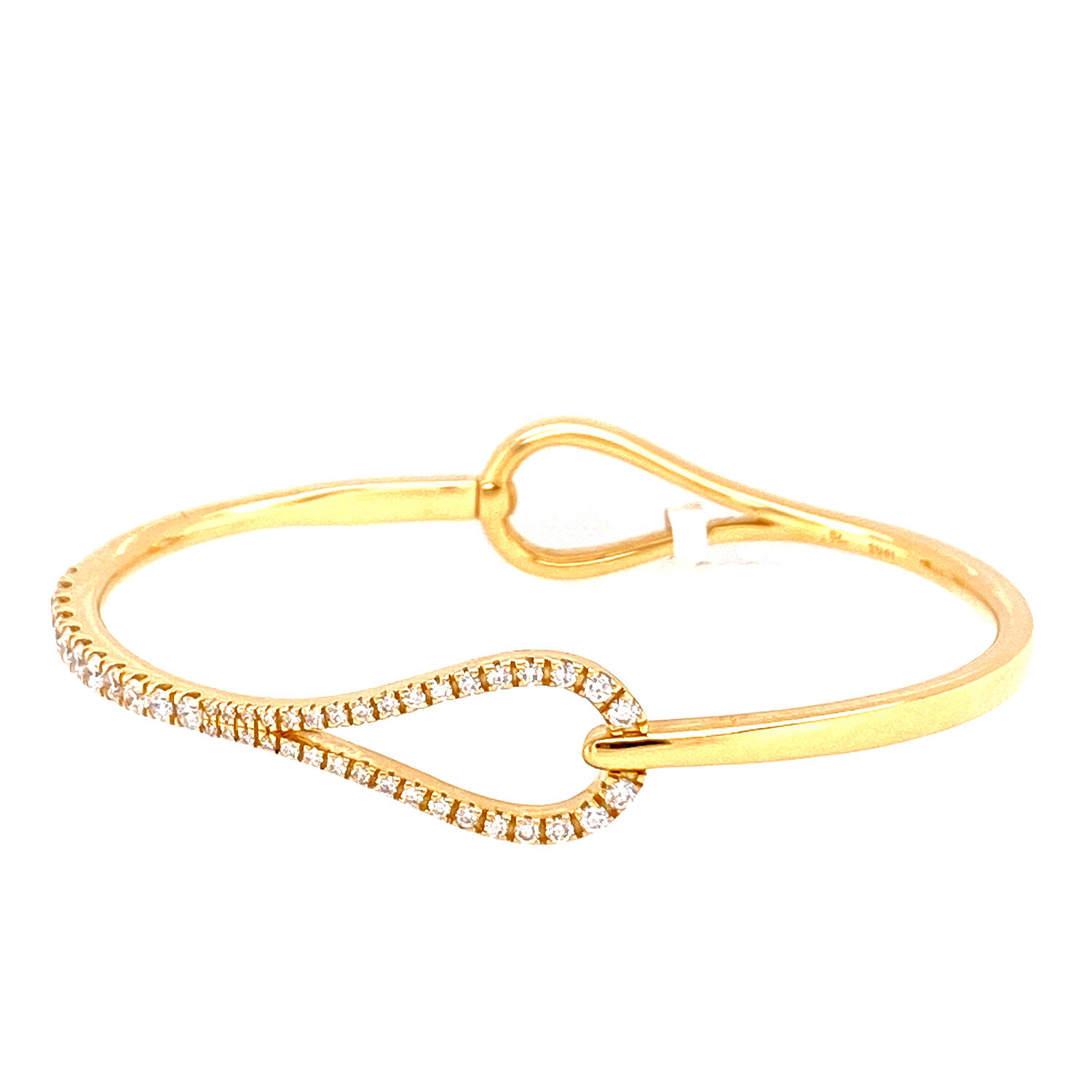 DA Gold Diamond Bangle