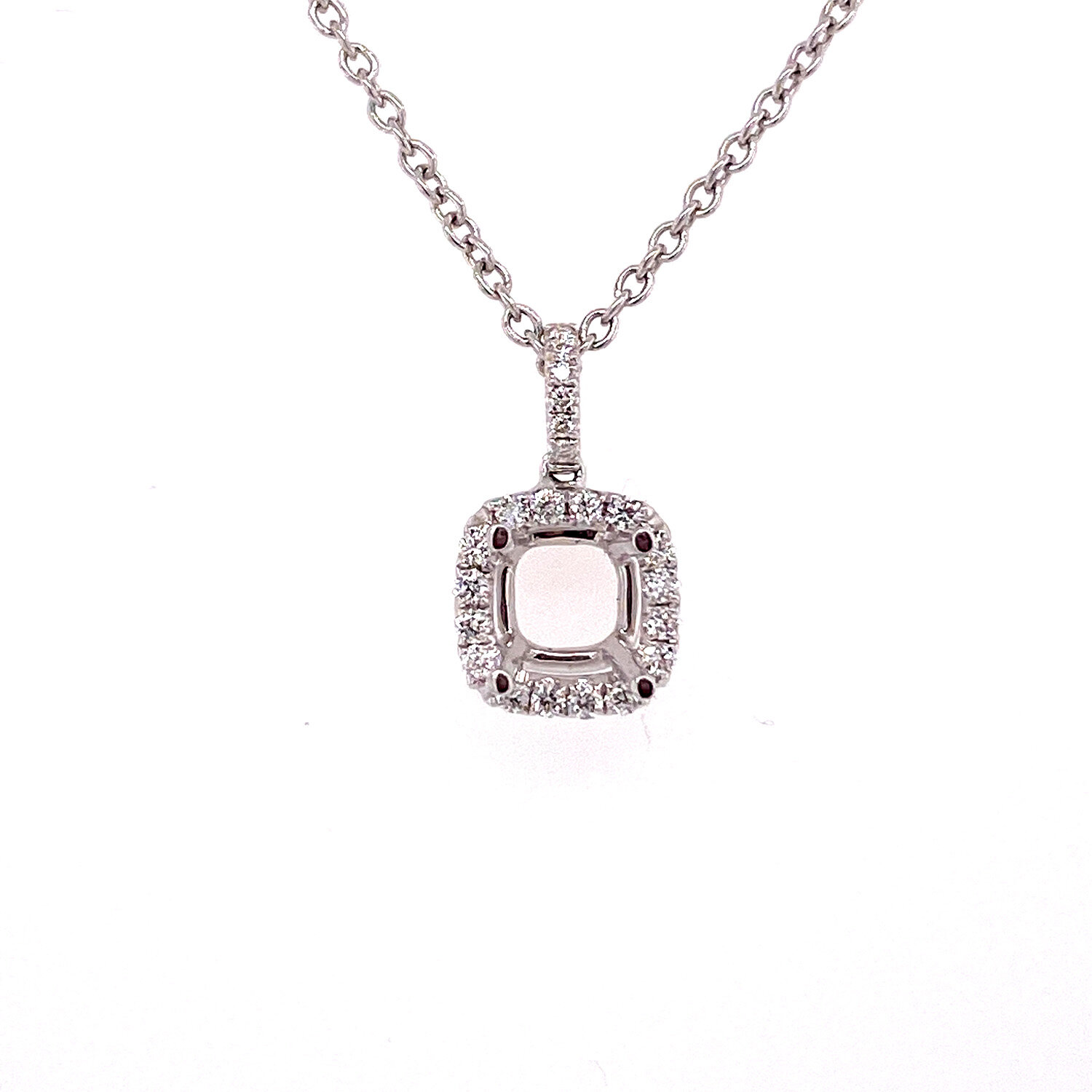 Diamond Pendant Semi Mount