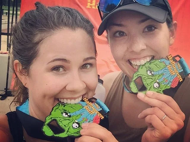 Episode 7 🤖💩 learn about some of the must-have products that we used while training for our first half marathon #wedidit