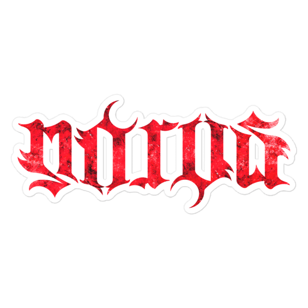 MORUS Sticker [RED] 5.5"