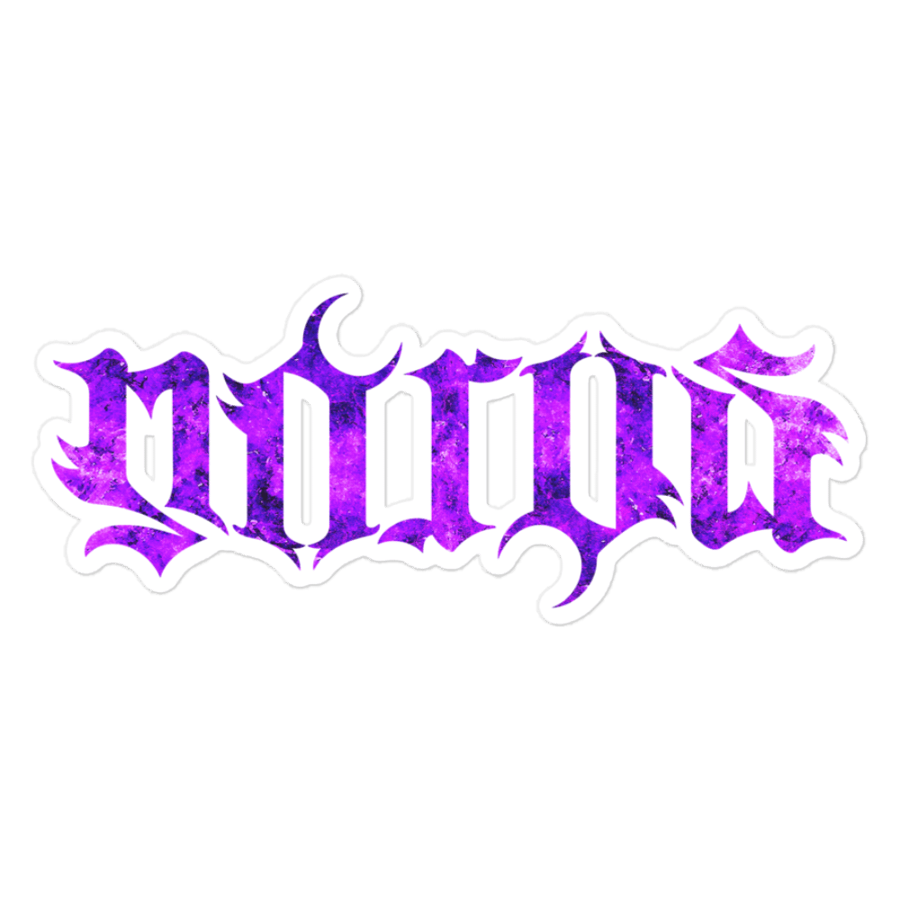 MORUS Sticker [PURPLE] 5.5"