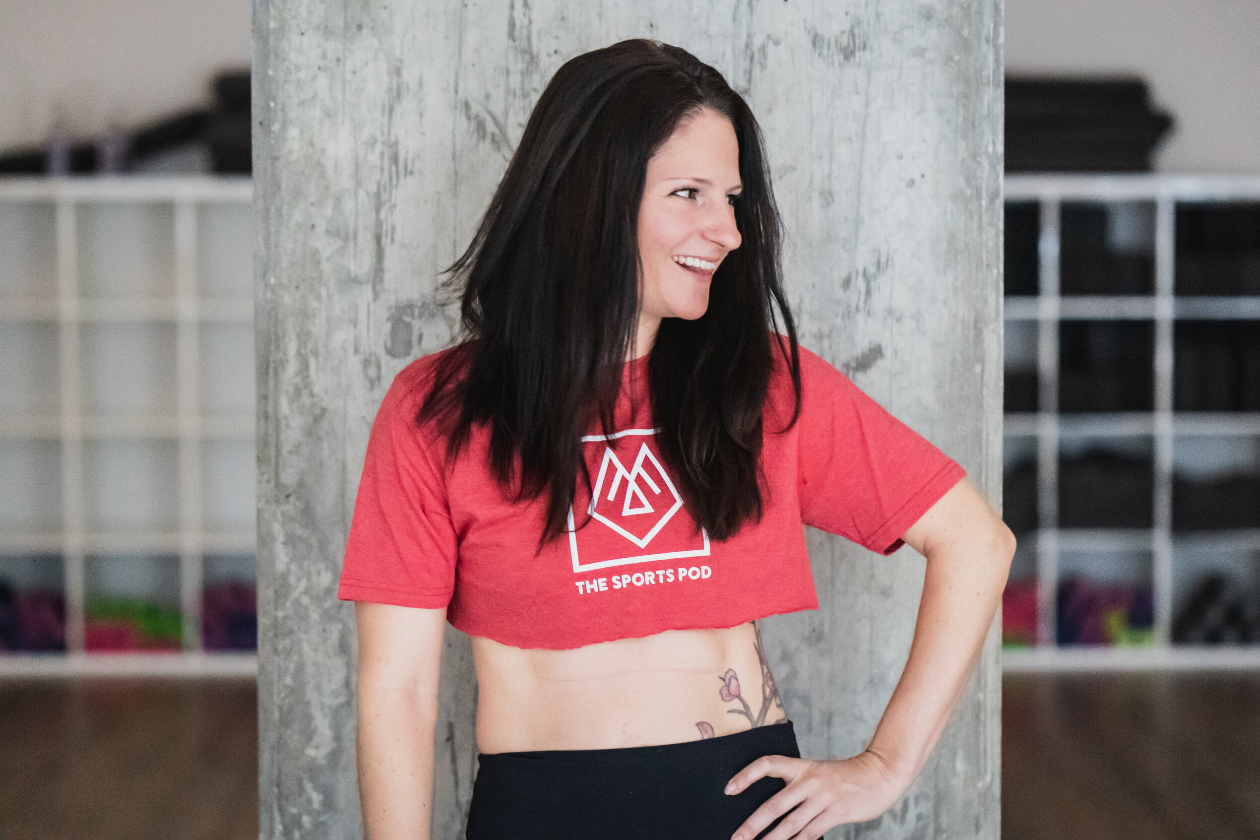 SPORTS POD WOMENS CROP