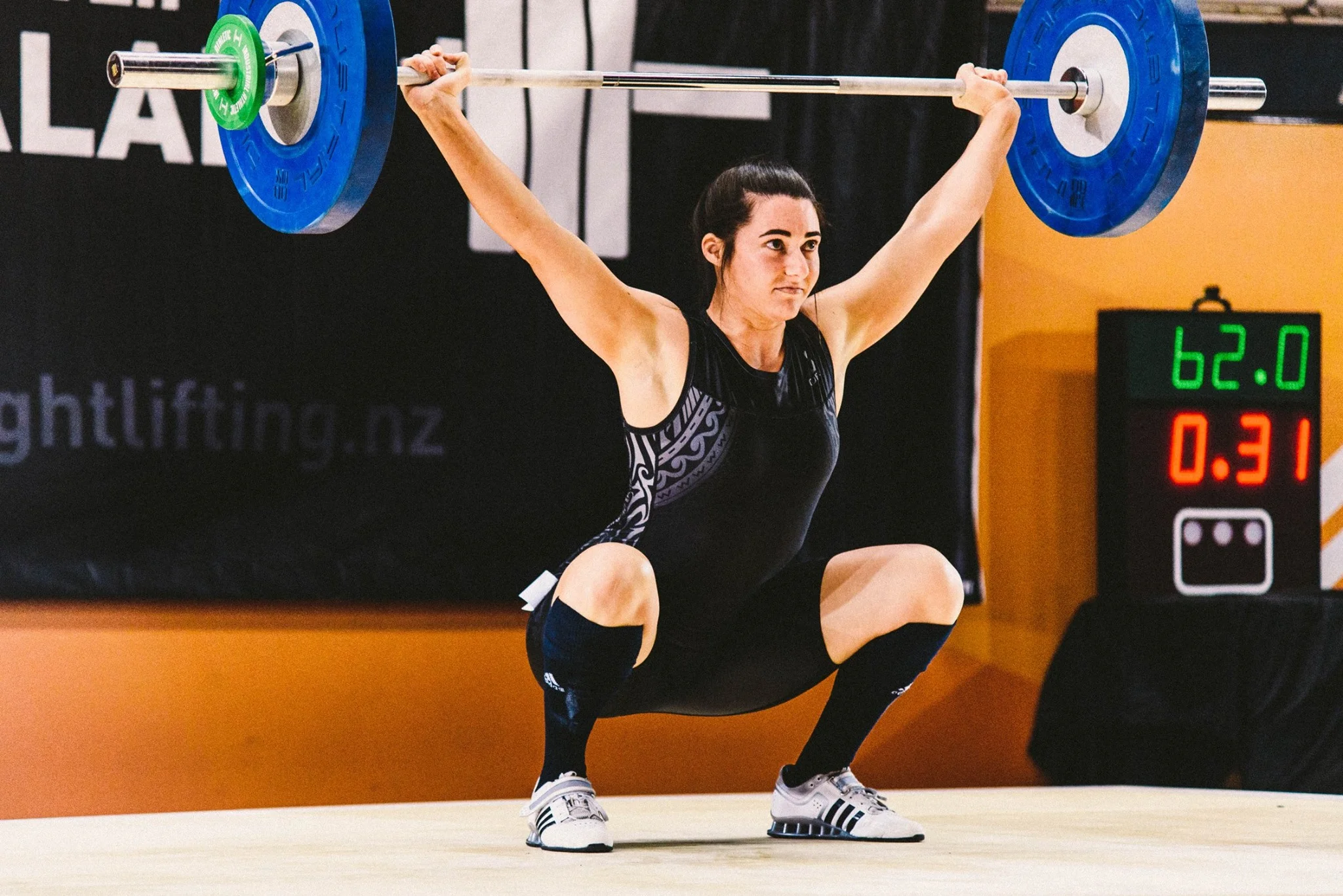 Leigh Martel Cobra Weightlifting Suit