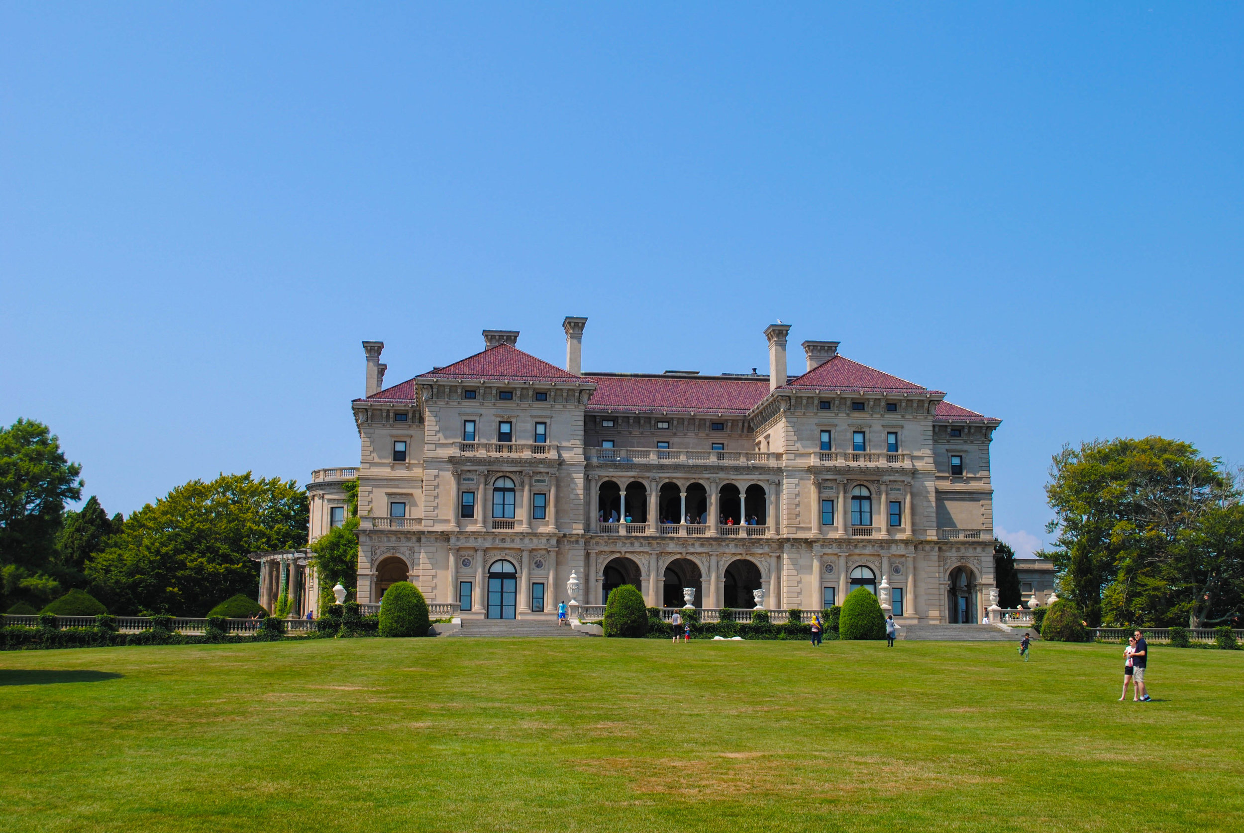 The Breakers Mansion in Newport, Rhode Island