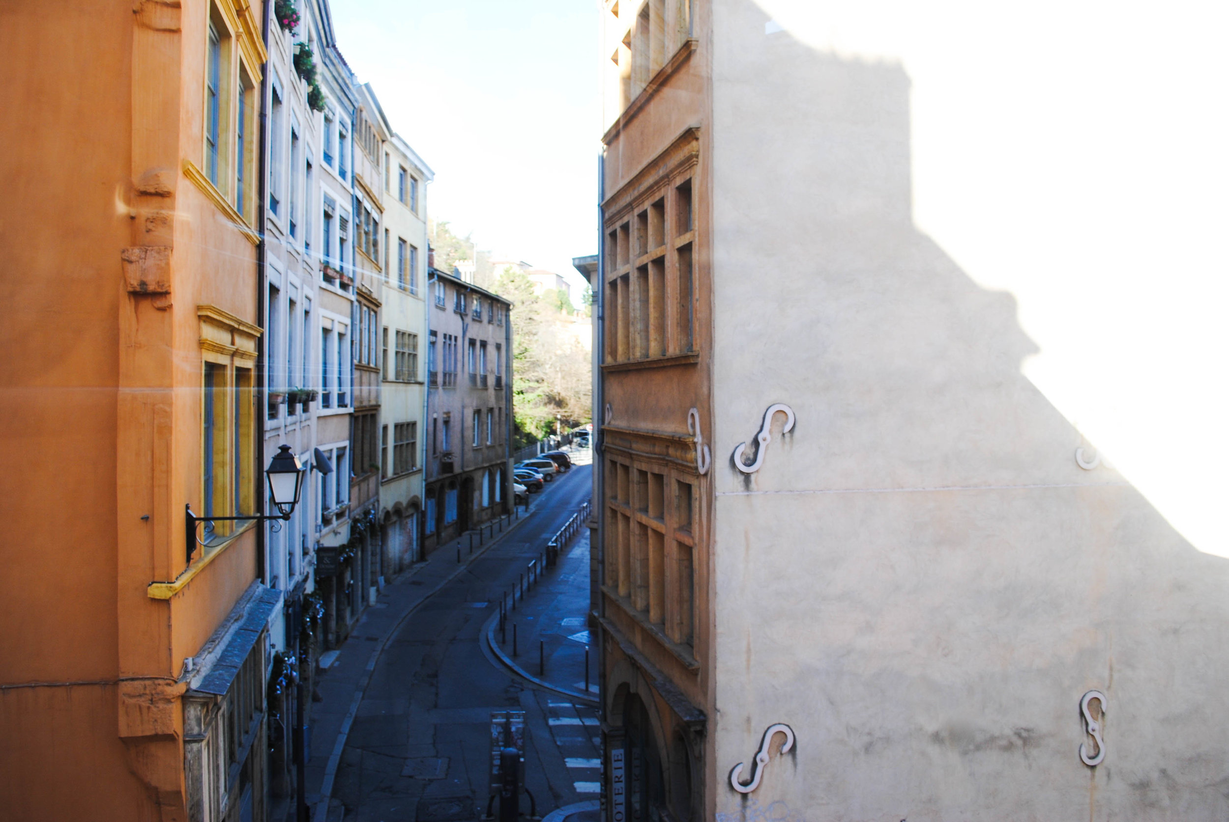 Funicular to Fourvière in Lyon, France