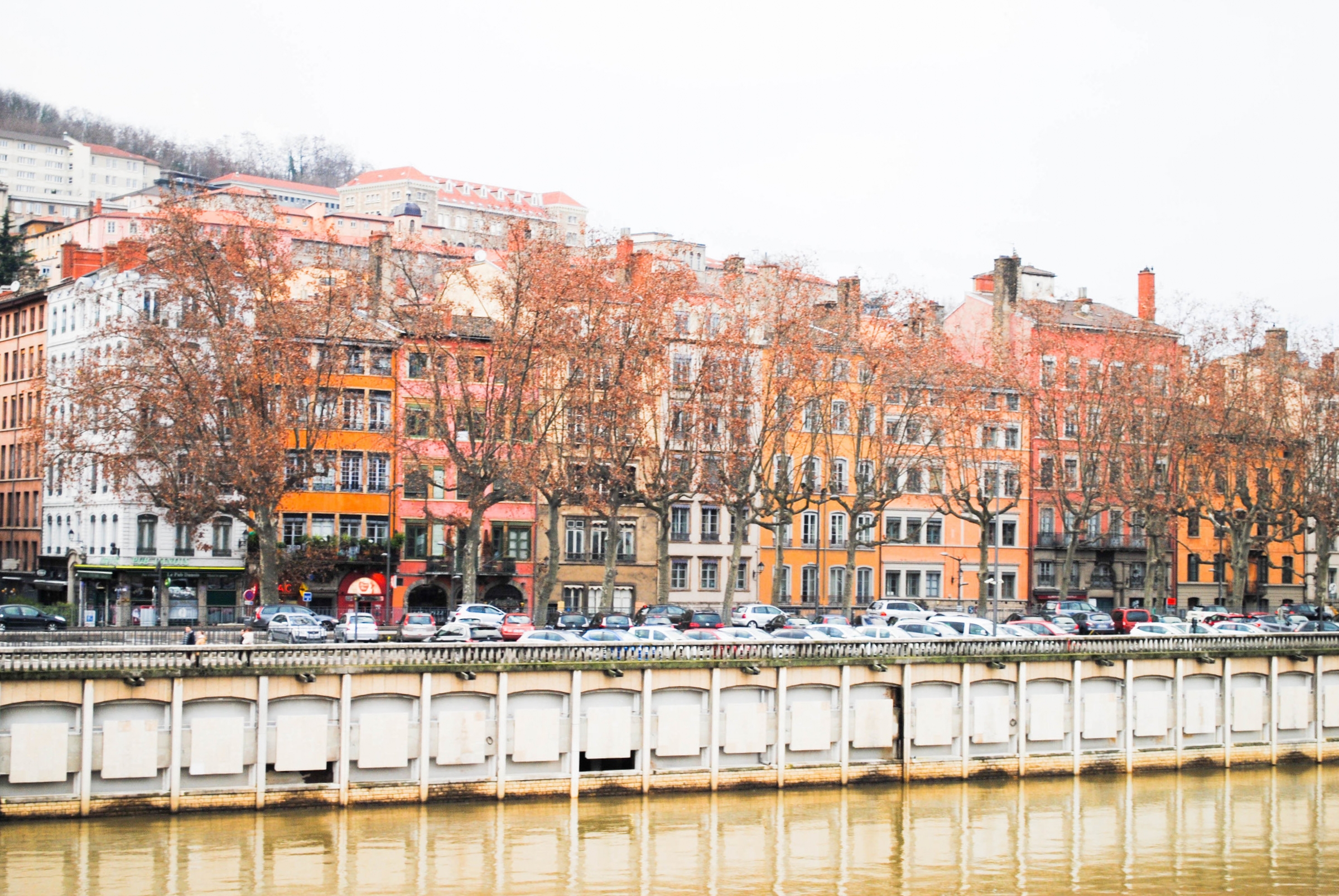 Along the Saône and Rhône in Lyon, France