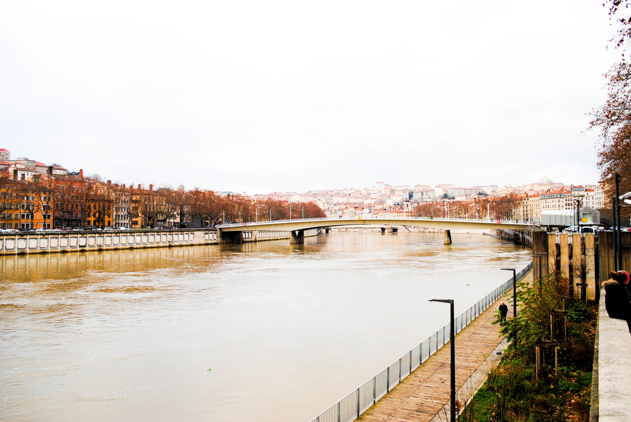 Along the Saône and Rhône in Lyon, France