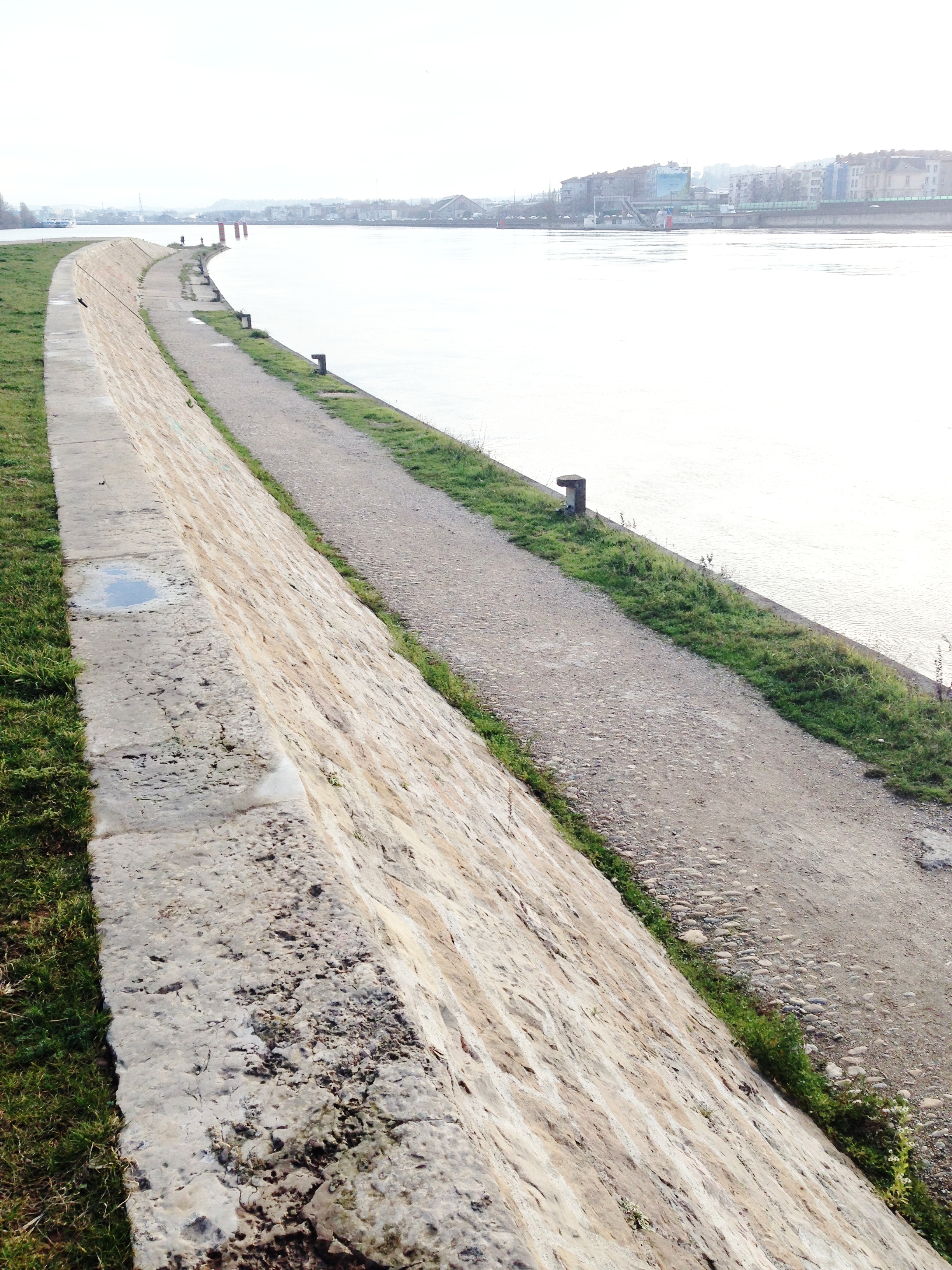 Along the Saône and Rhône in Lyon, France