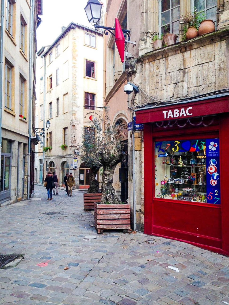 Vieux Lyon in Lyon, France