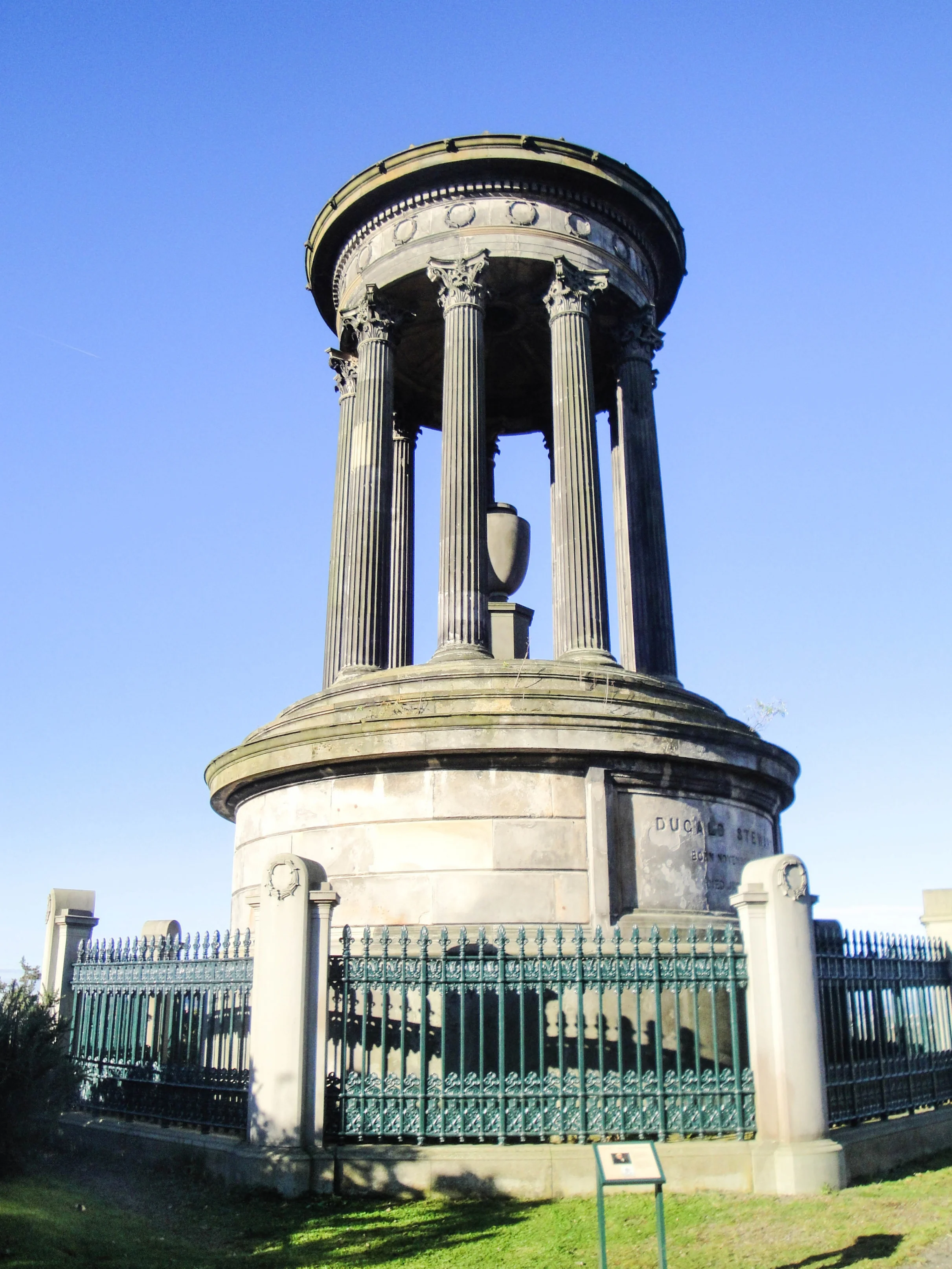 Calton Hill in Edinburgh, Scotland