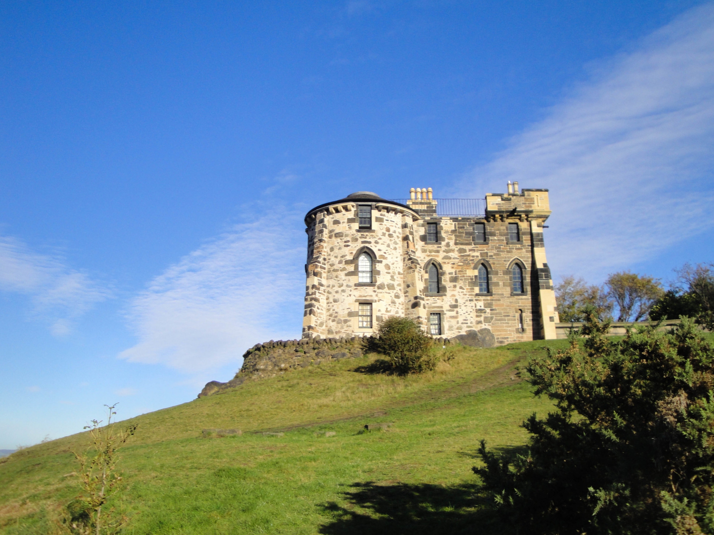 Calton Hill in Edinburgh, Scotland