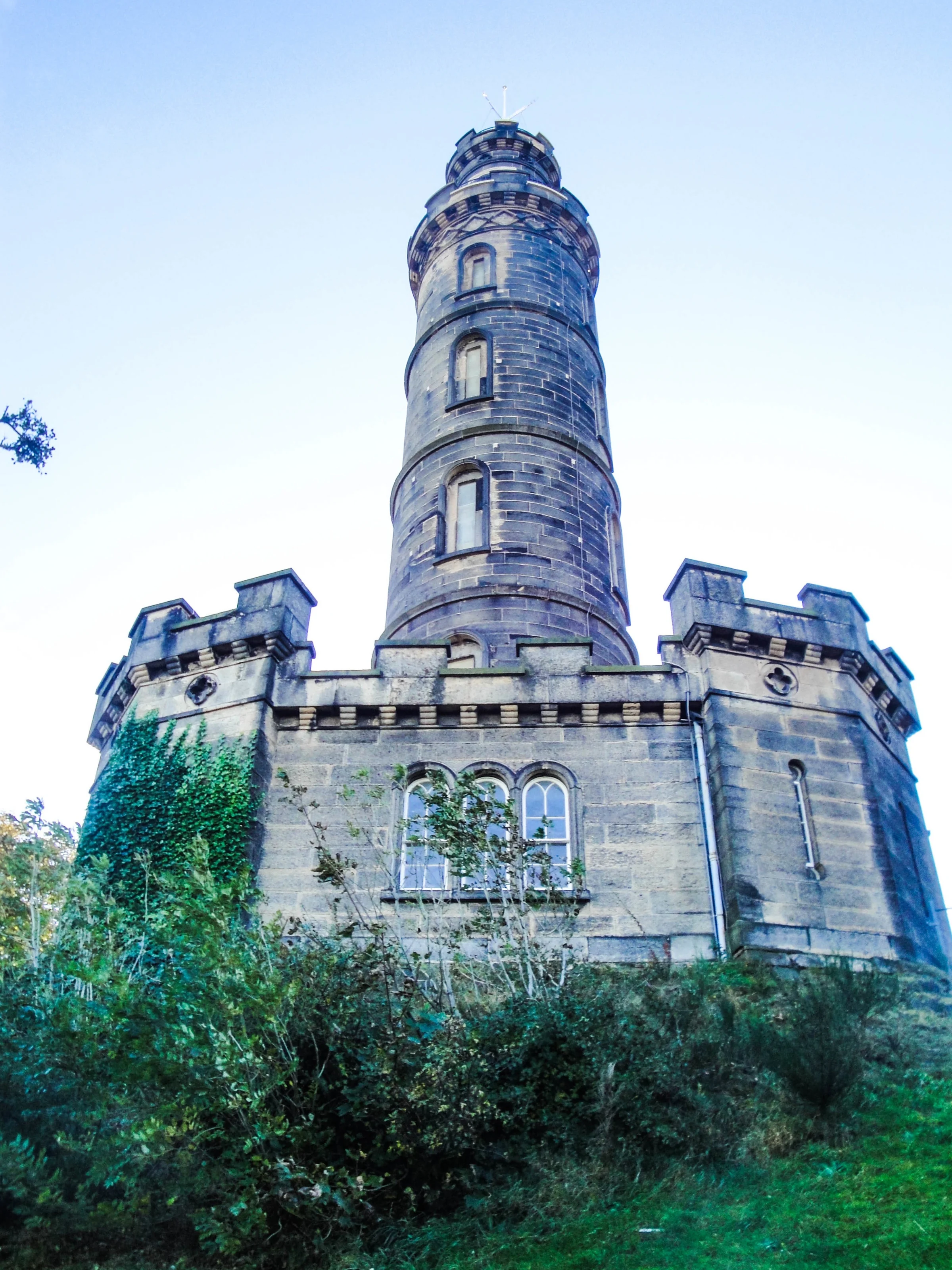 Calton Hill in Edinburgh, Scotland